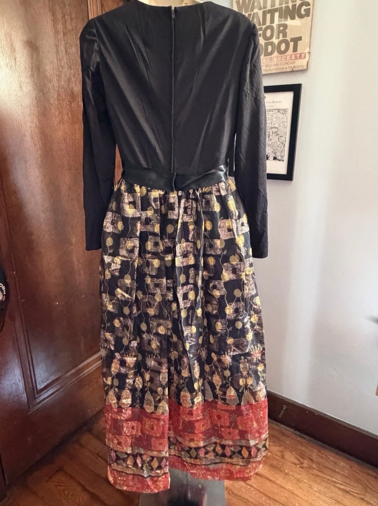 black Vintage dress, small