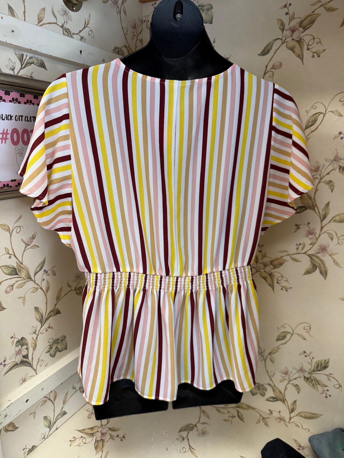 Lane Bryant Pink/Yellow/White Tops, 16