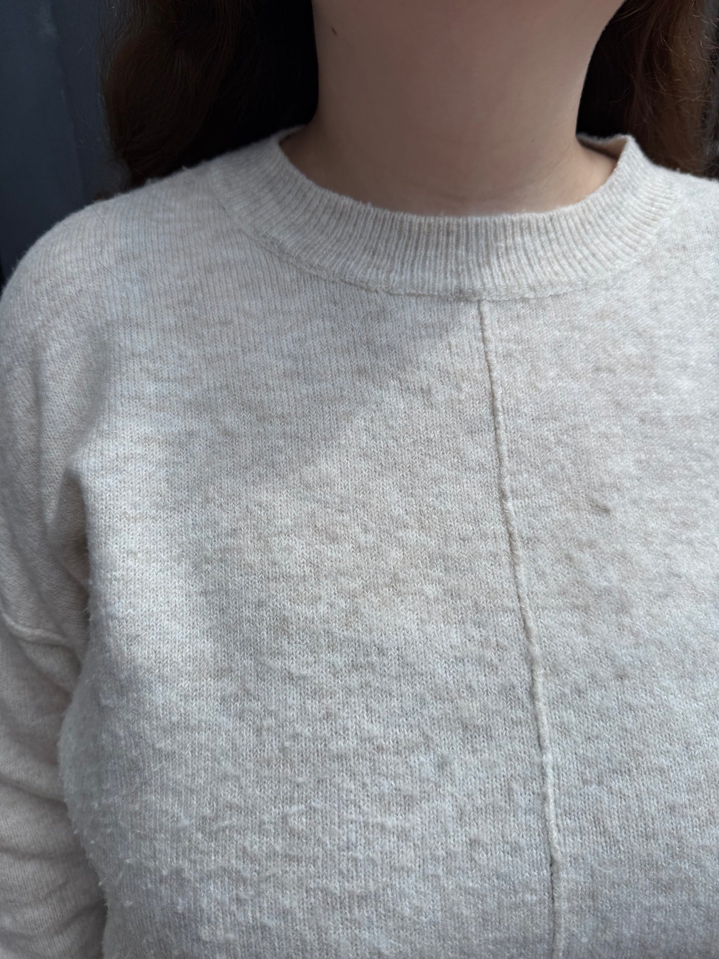 Vince Camuto Cream Sweaters, Medium