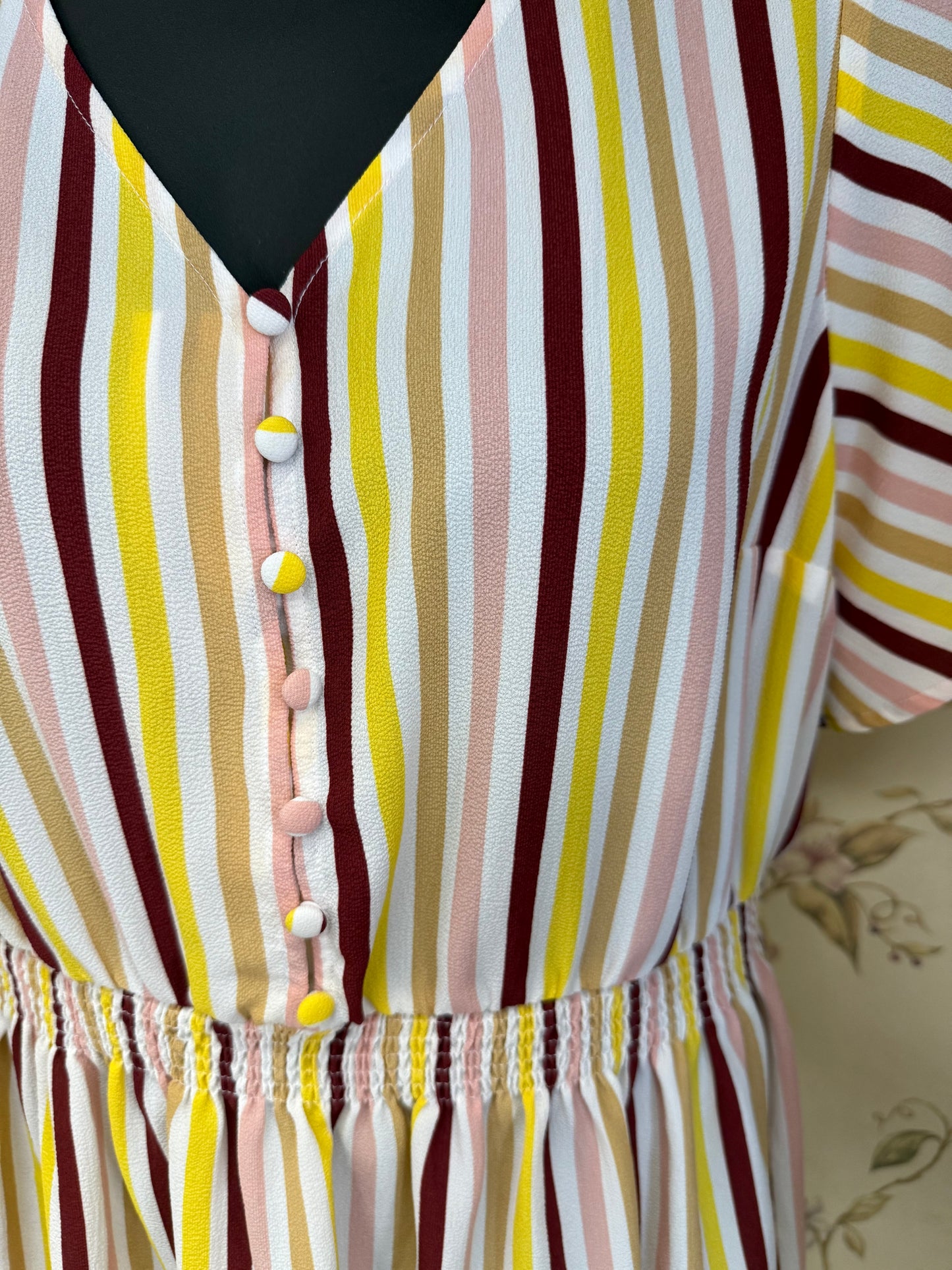 Lane Bryant Pink/Yellow/White Tops, 16
