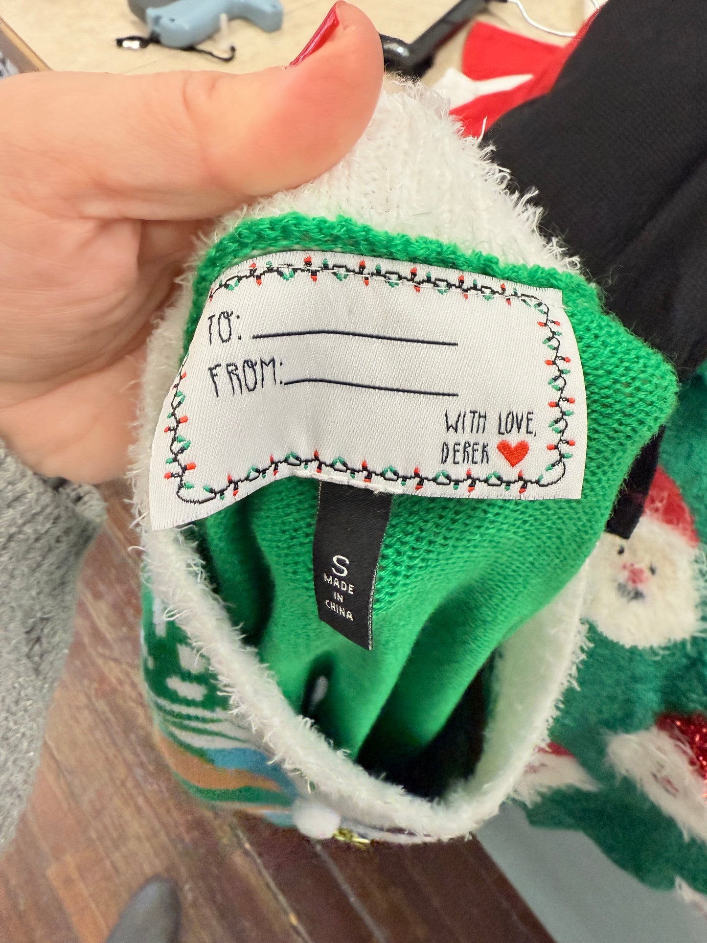With Love, Derek Green Sweaters, S