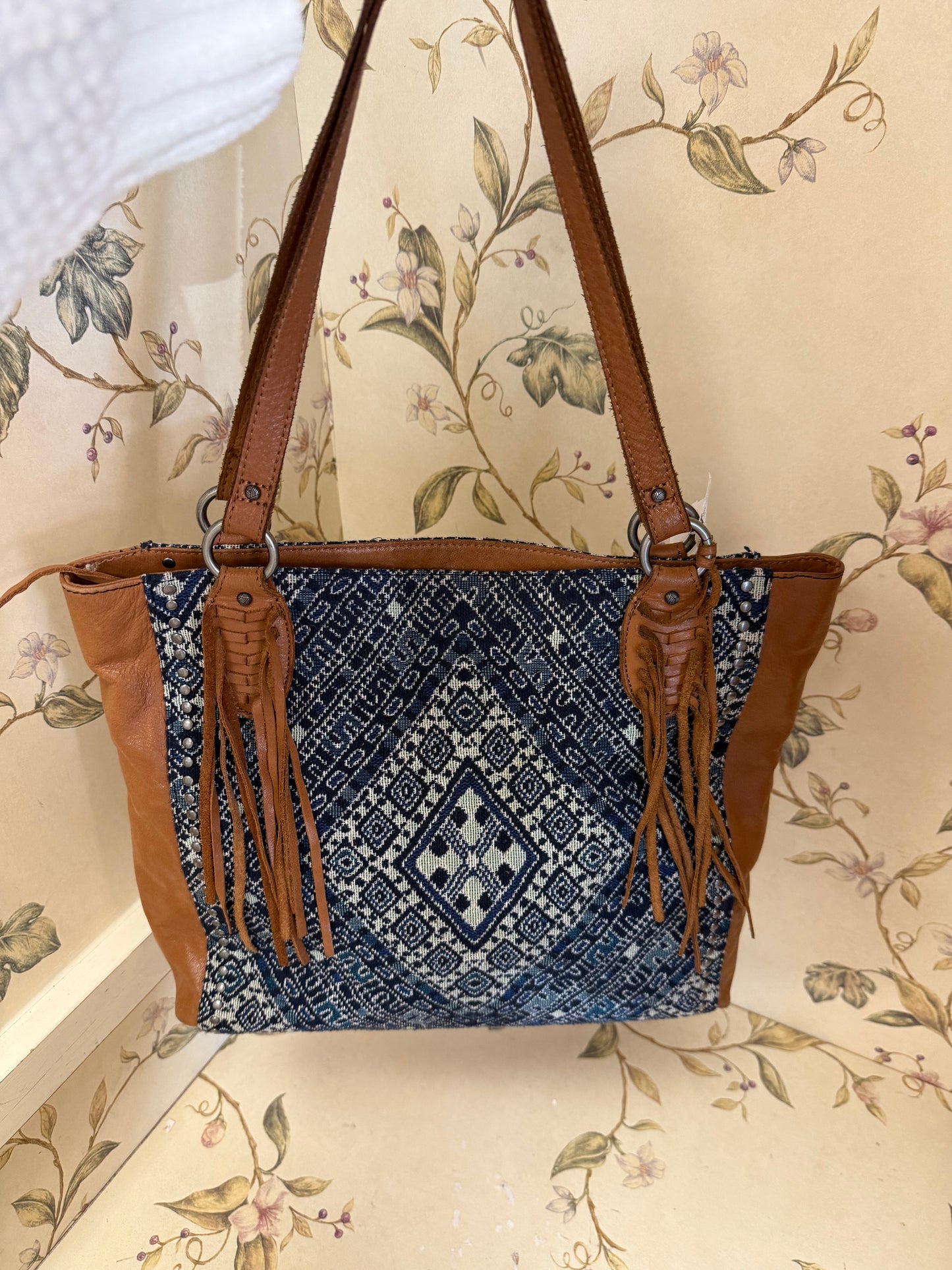 The Sak Blue/Brown Purses, Tote