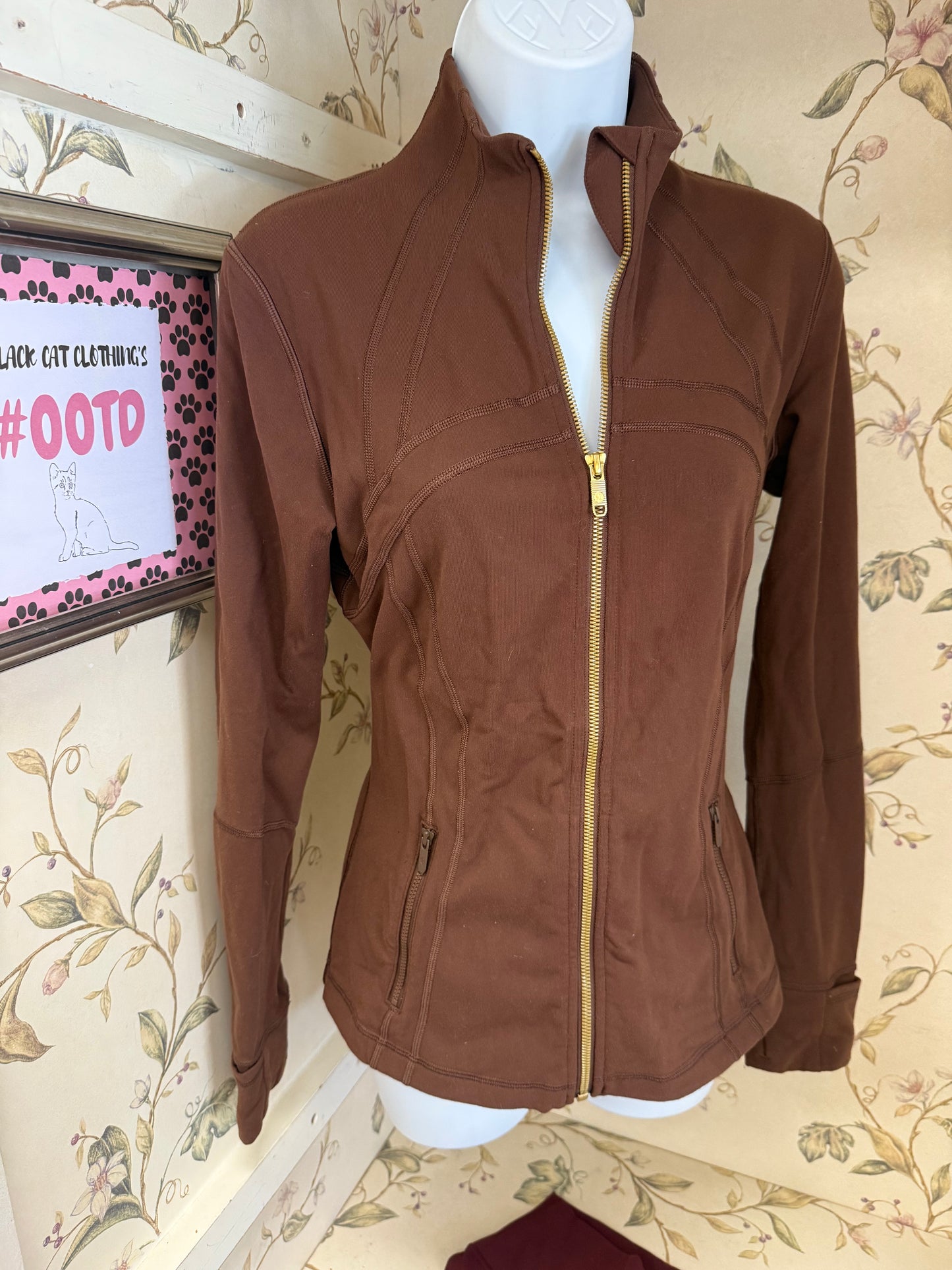 Lululemon Brown Activewear Jackets, 8