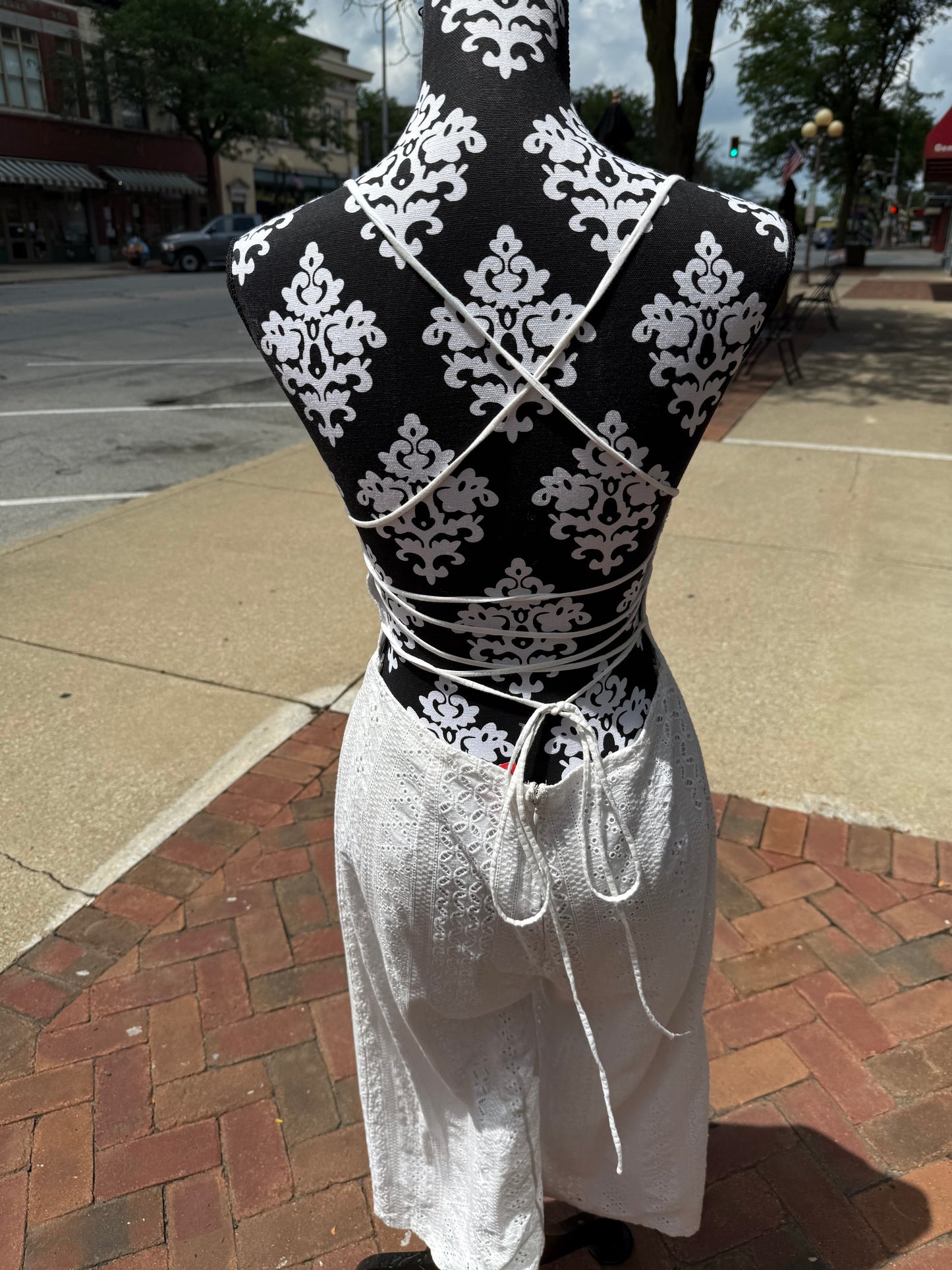 ASTR White Jumpsuits, Large