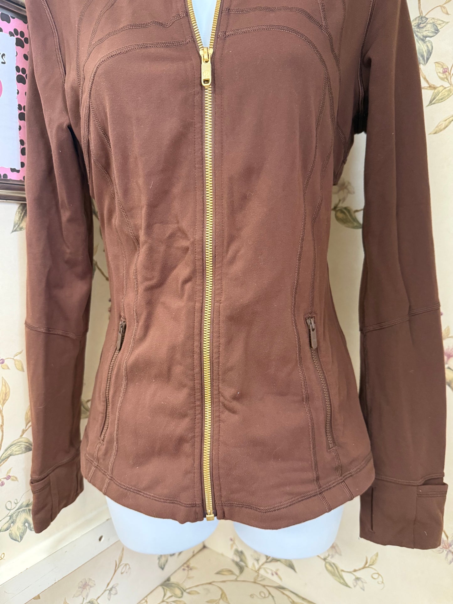 Lululemon Brown Activewear Jackets, 8