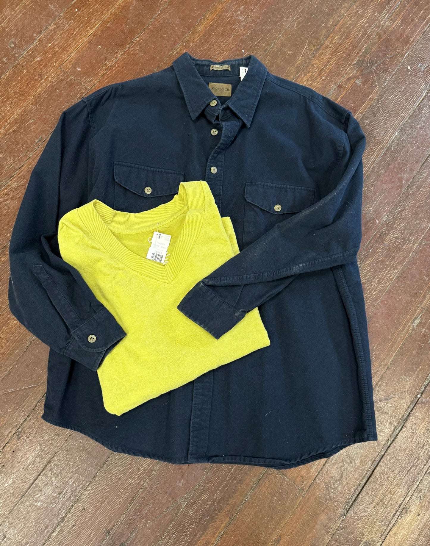 St. John's Bay Navy Tops, XL