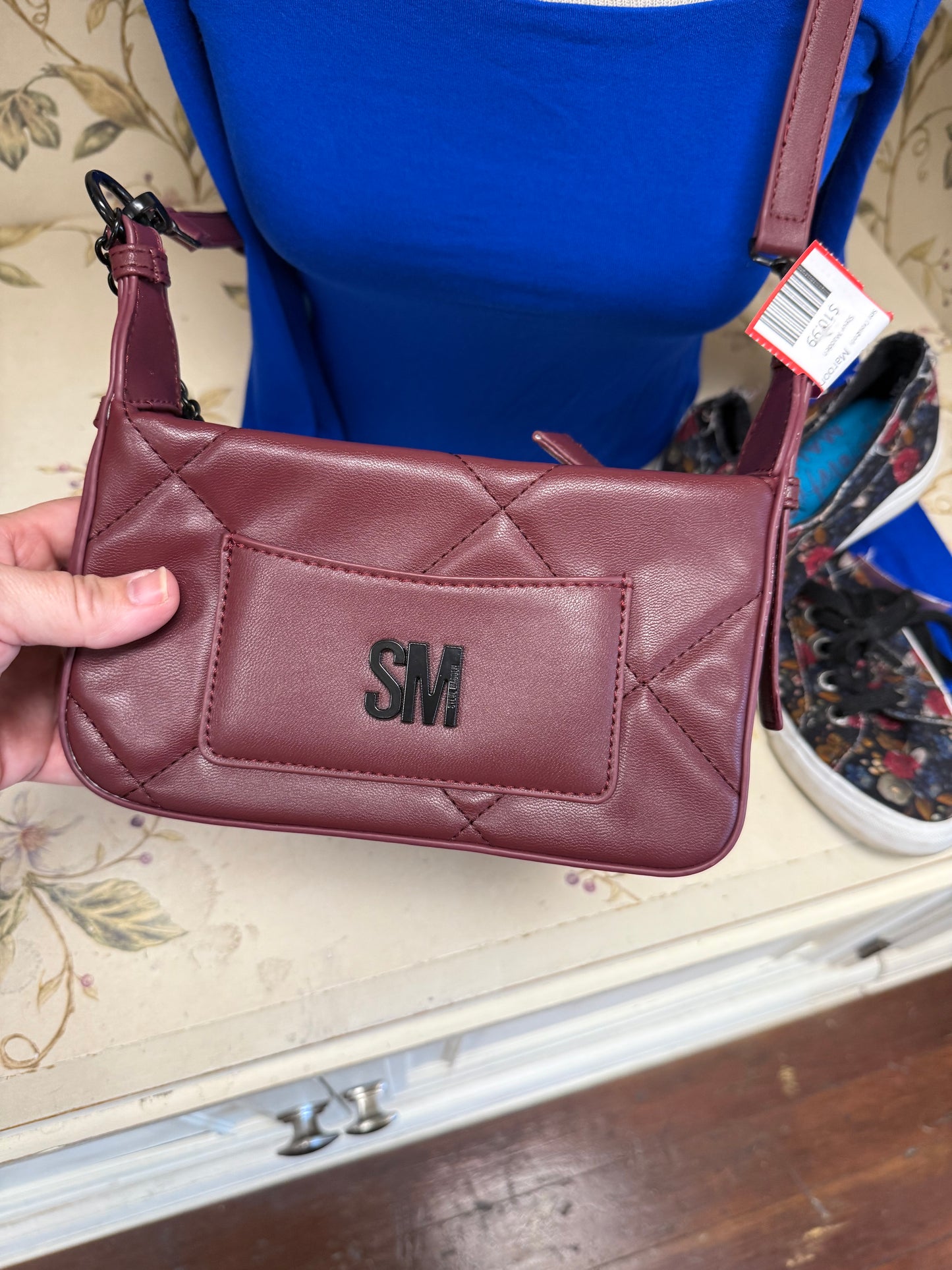 Steve Madden Maroon Purses, Crossbody