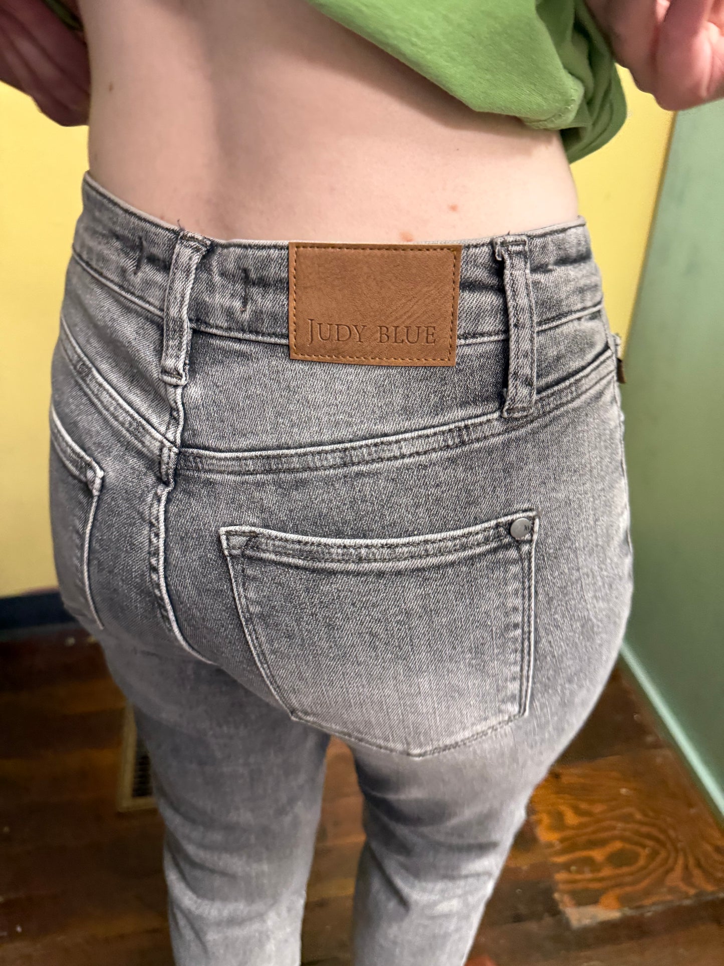 Judy Blue Black/charcoal Jeans, 3/26