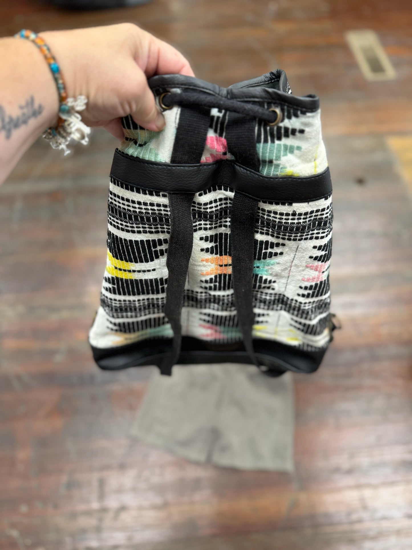 Boutique Black Multi backpack, Backpack