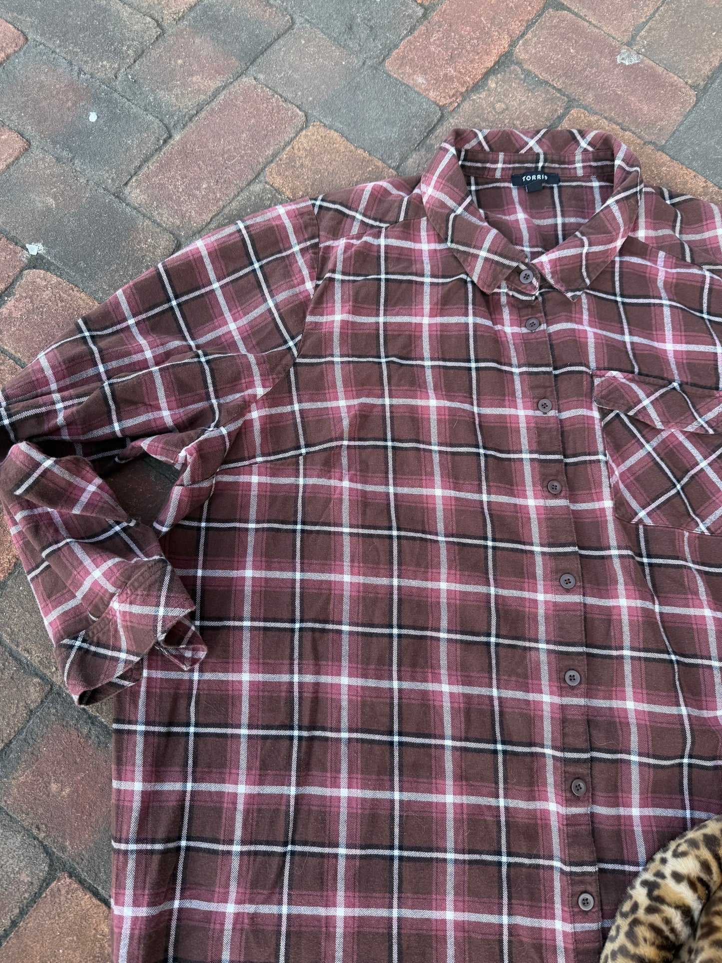 Torrid red plaid Dresses, 5xl