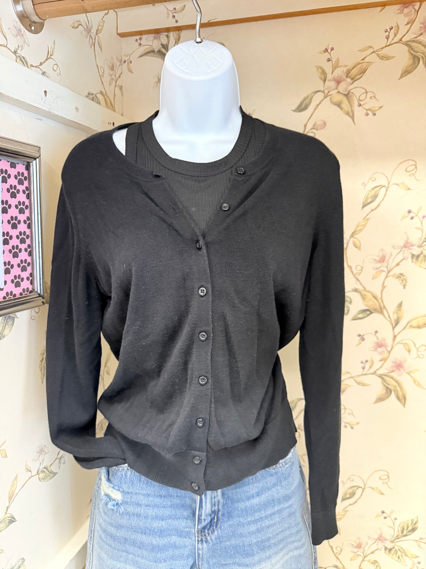 Banana Republic Black Cardigans, M