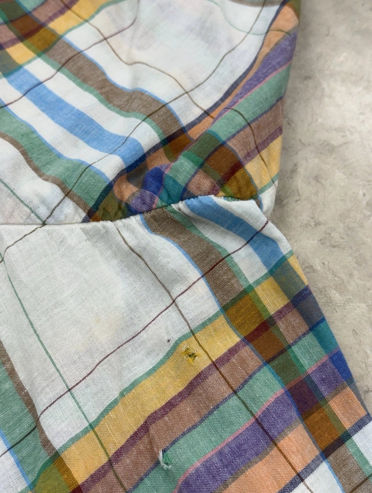 St Gillian by Kay Unger plaid Vintage, medium