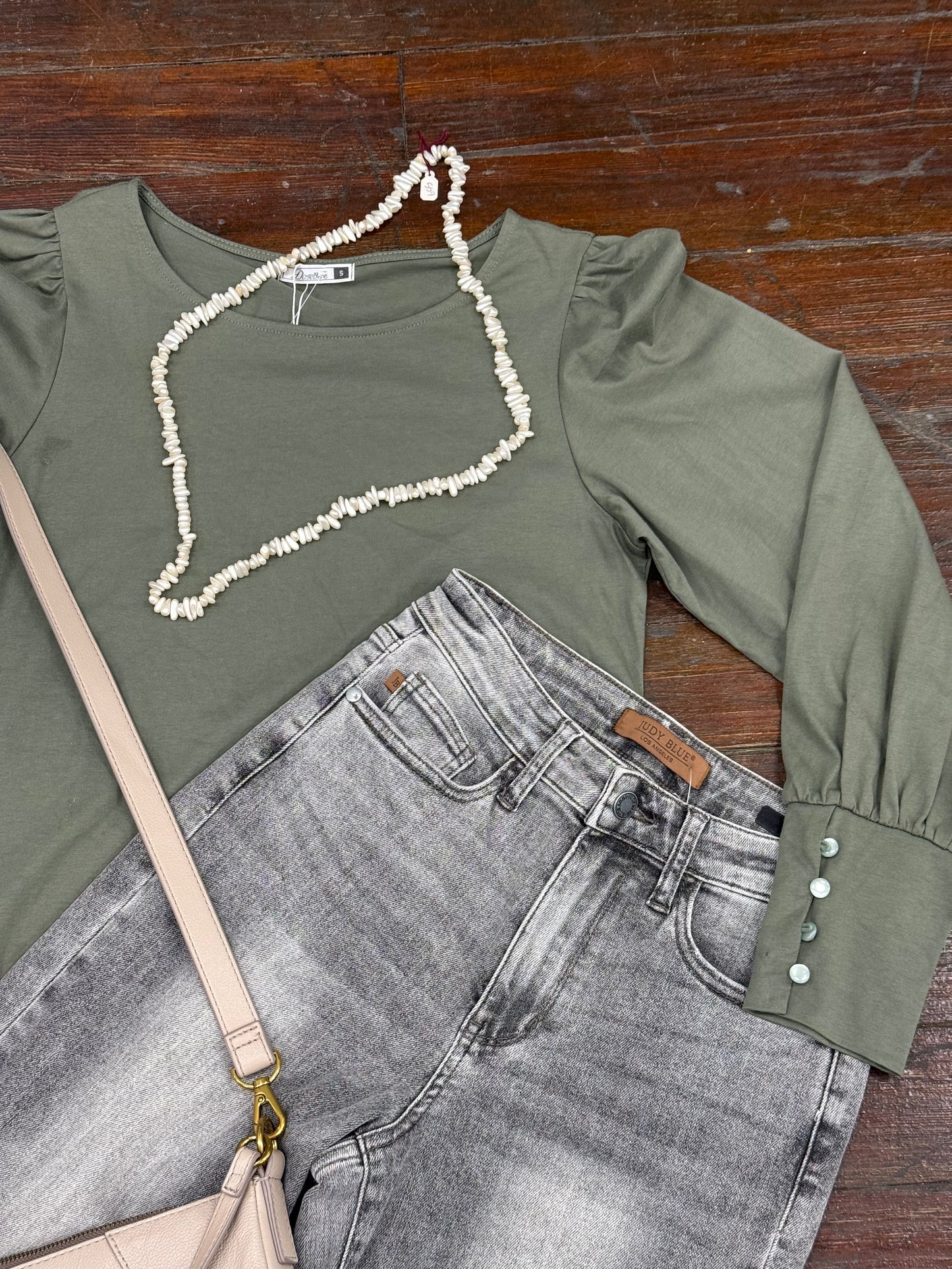 Dorose Green Tops, S
