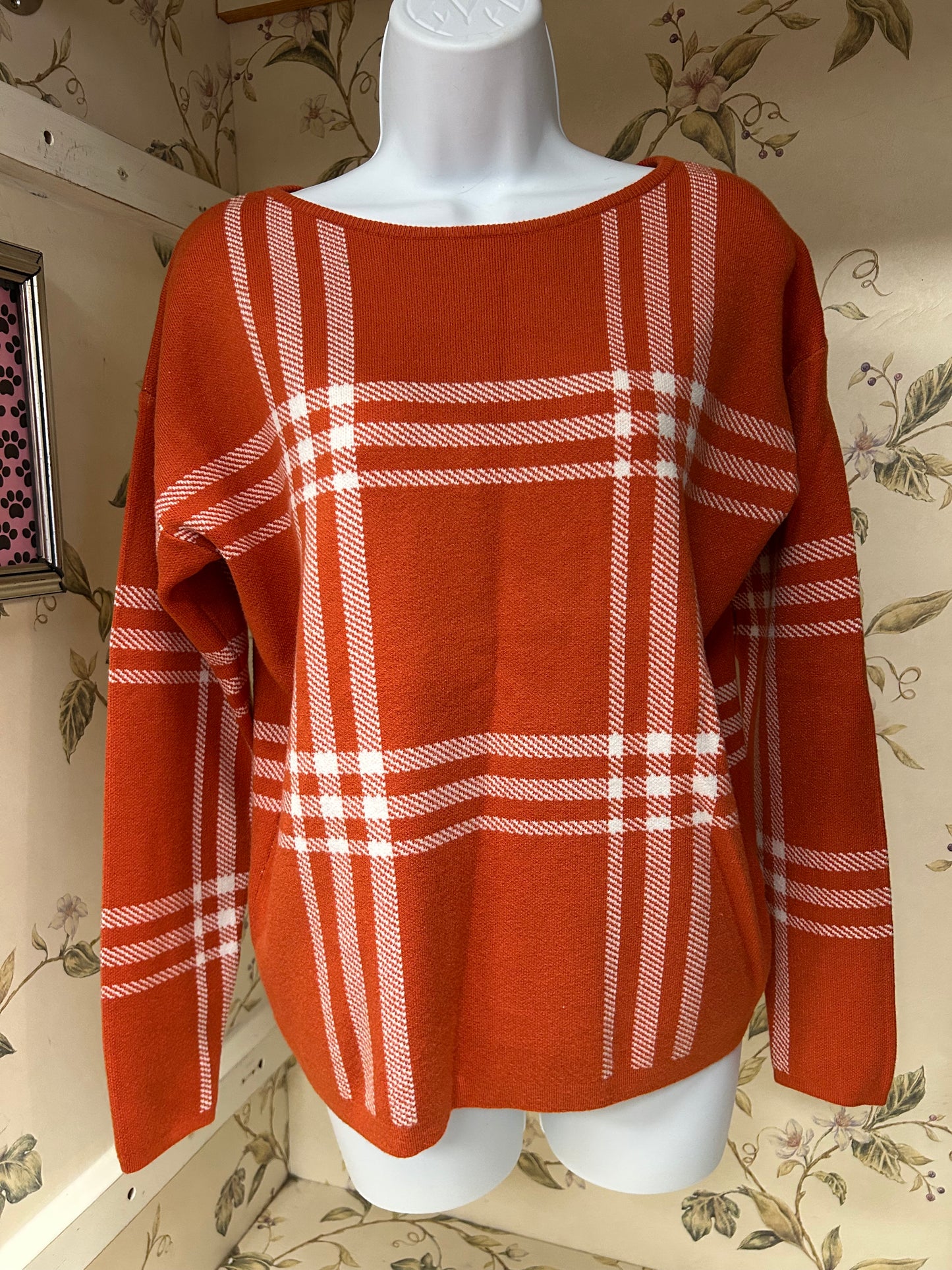 Staccato Orange Sweaters, S