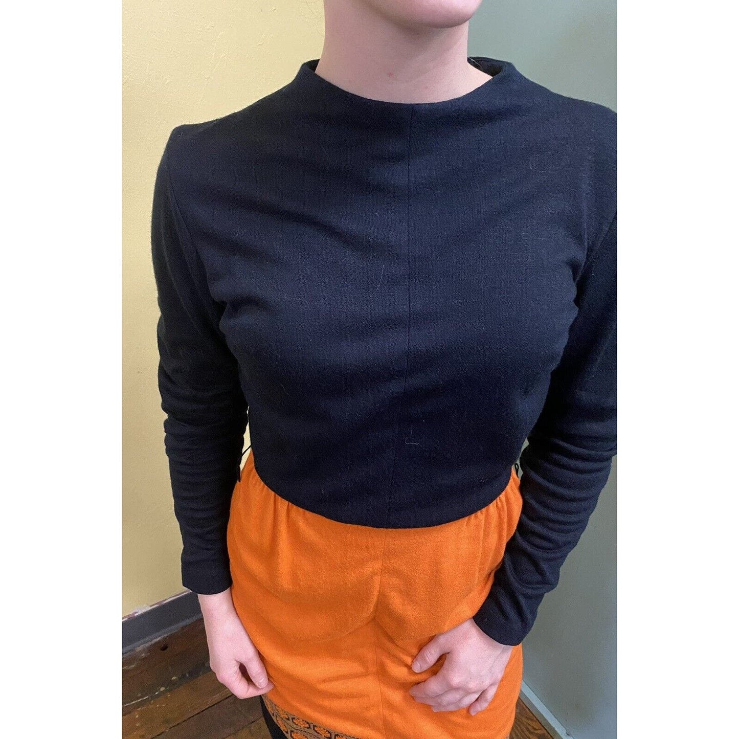 Vintage 70’s Montgomery Ward Knit Dress Size S