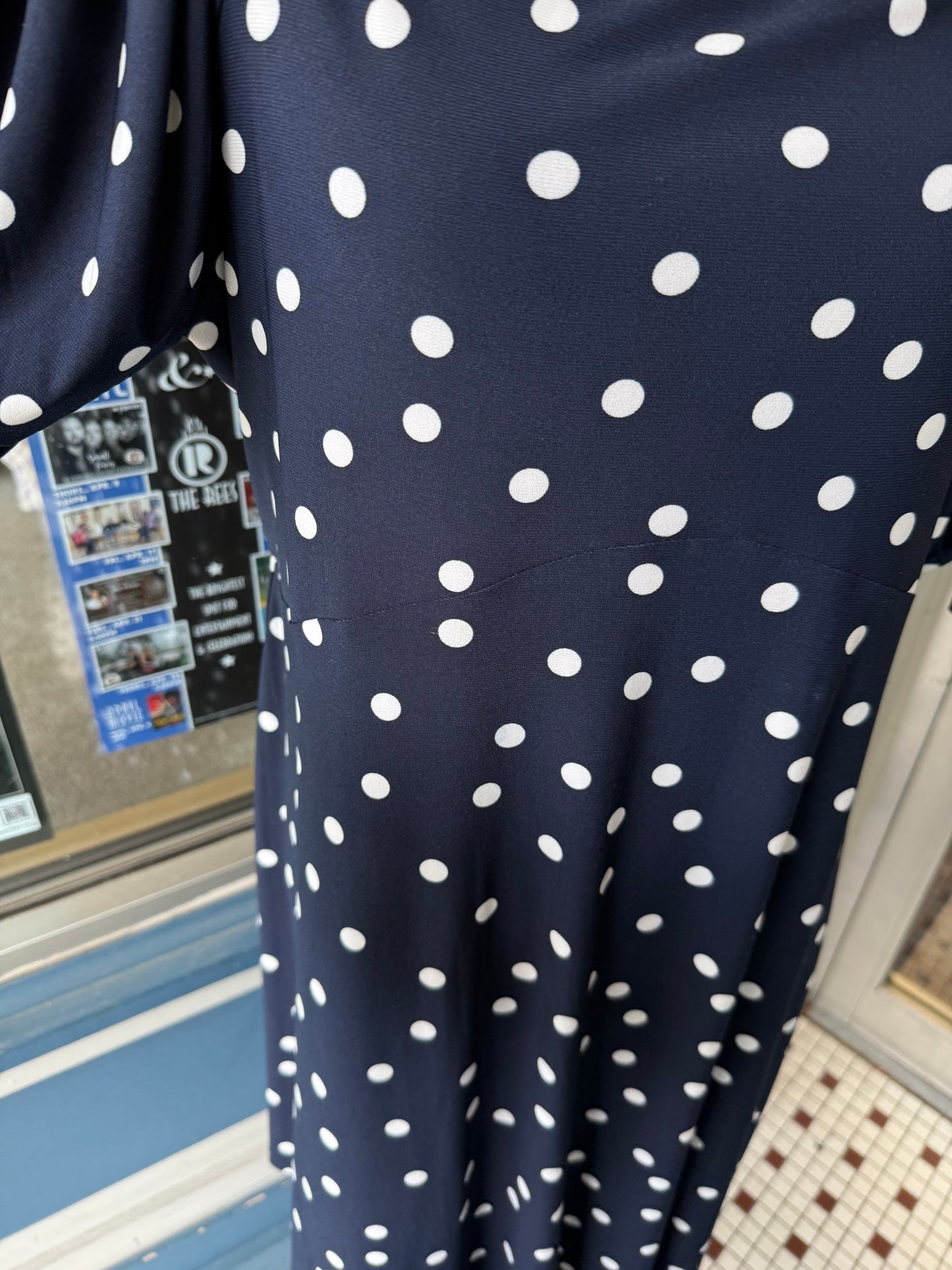 tommy hilfiger blue polka dot Dresses, 14