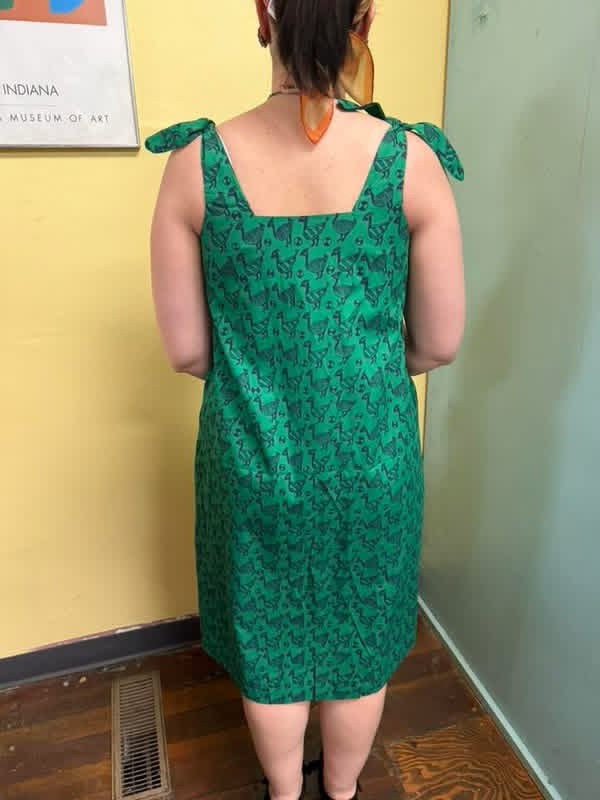 aladire green with navy Vintage, small/medium