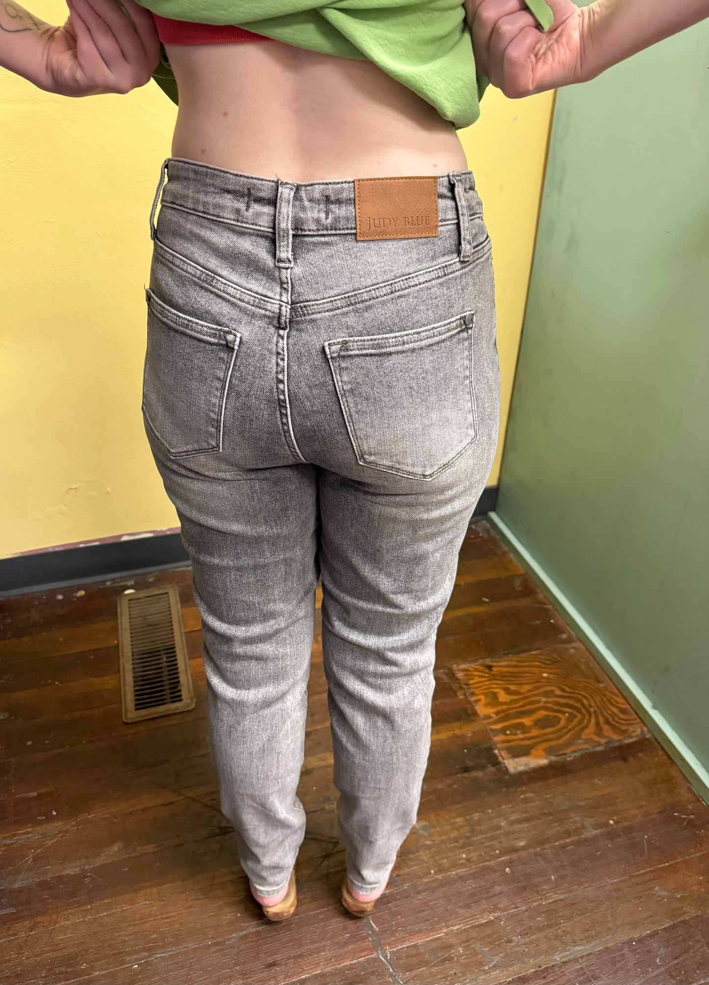 Judy Blue Black/charcoal Jeans, 3/26
