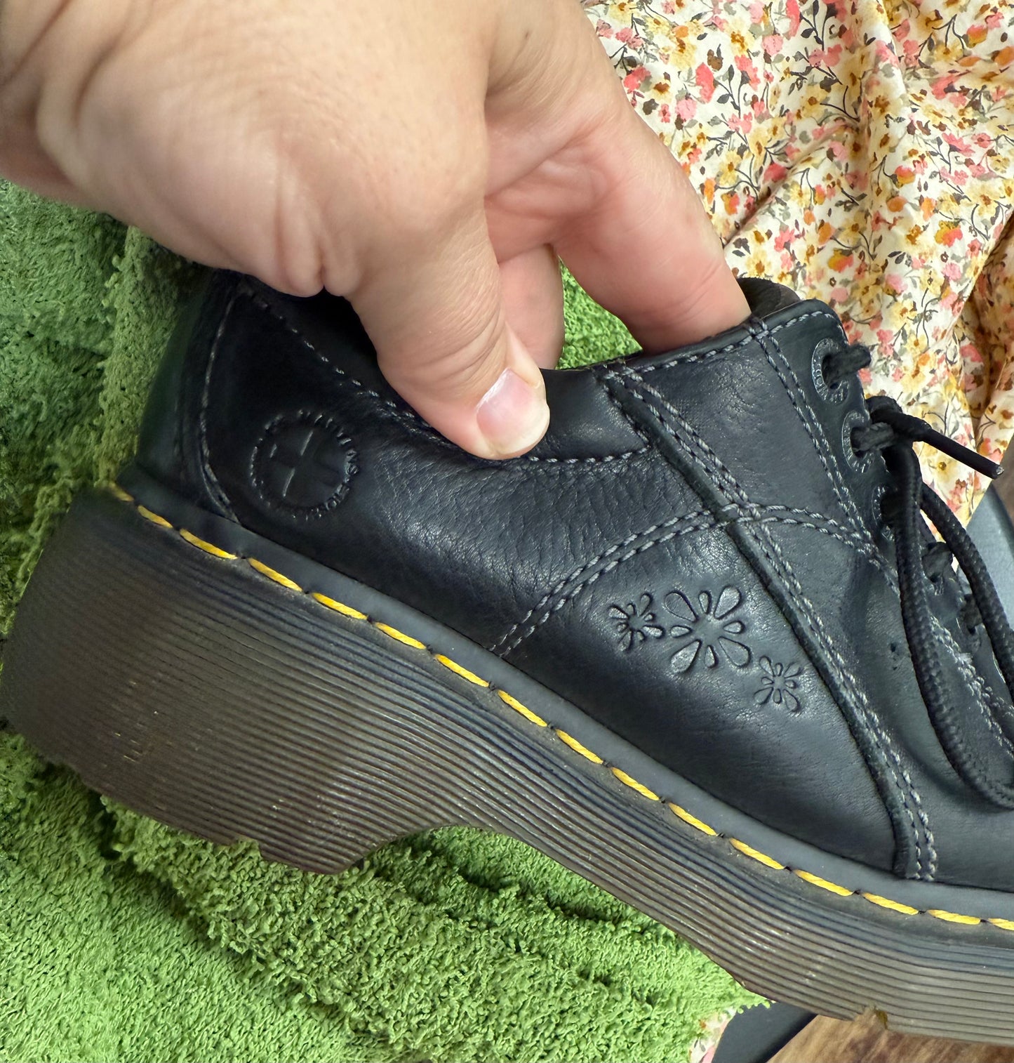 doc martins black Shoes, 6