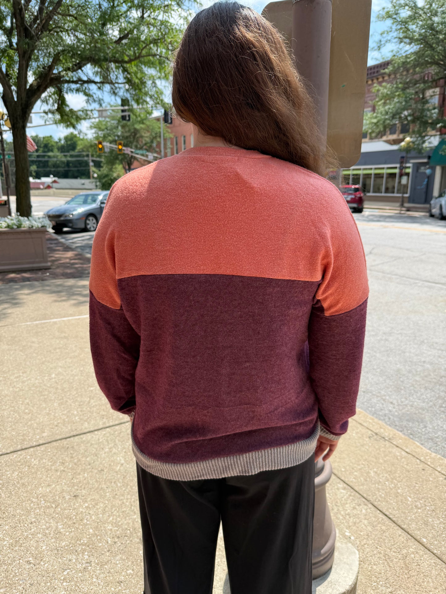 Moa Moa Orange multi Tops, Medium