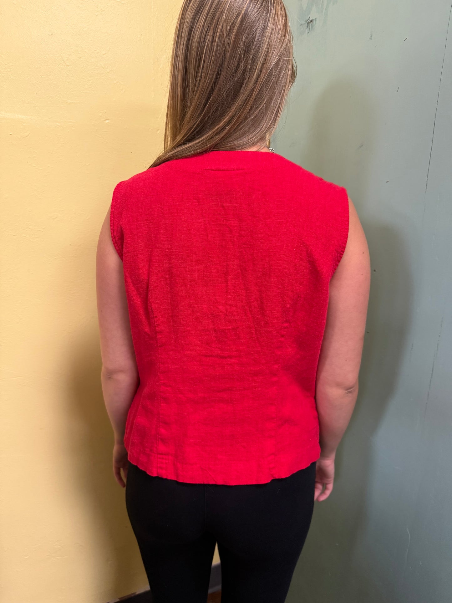 Carol Anderson Red Tops, L