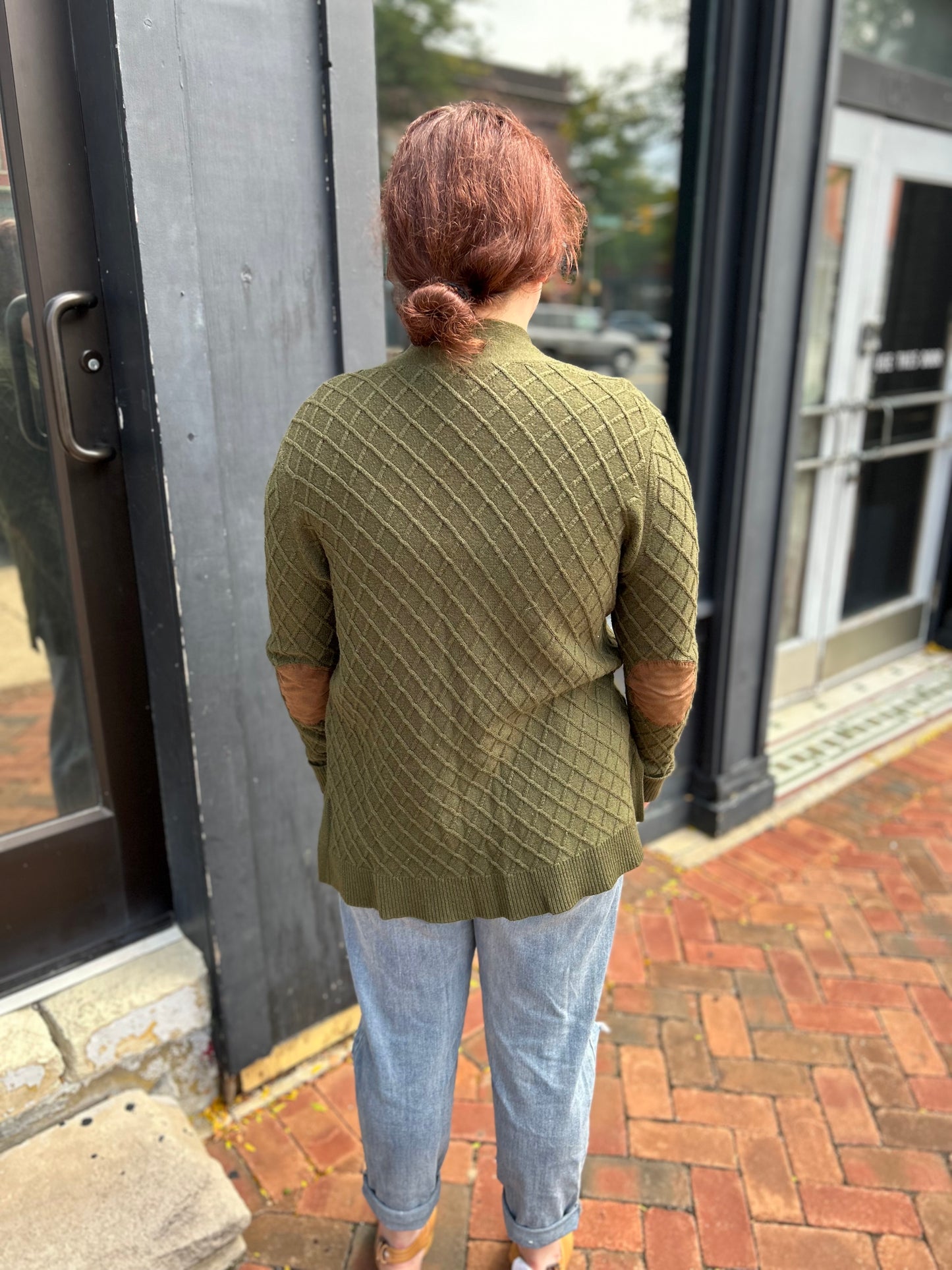 Market & Spruce Green Cardigans, XL