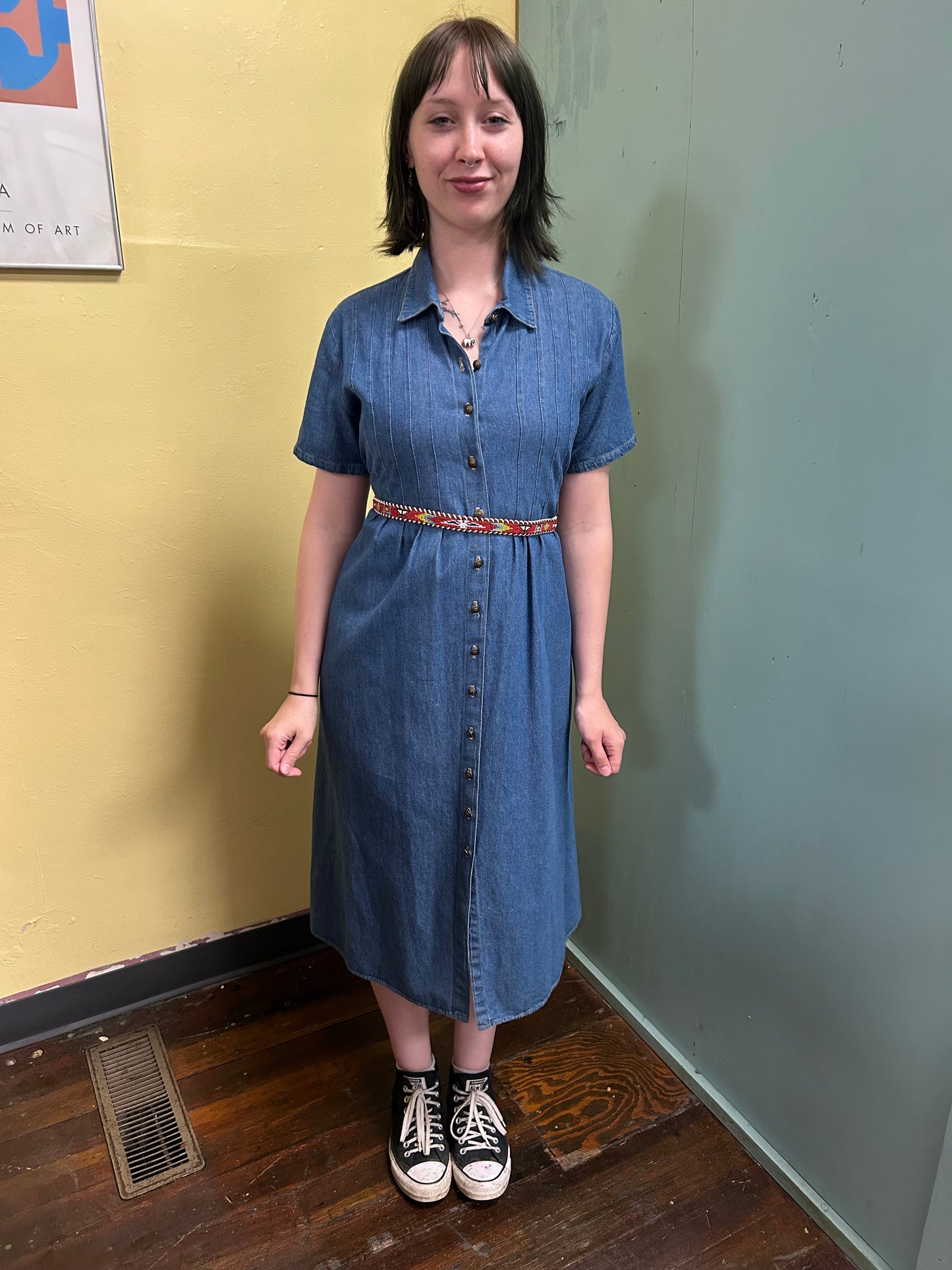 Hunts Club blue Vintage, 8 petite