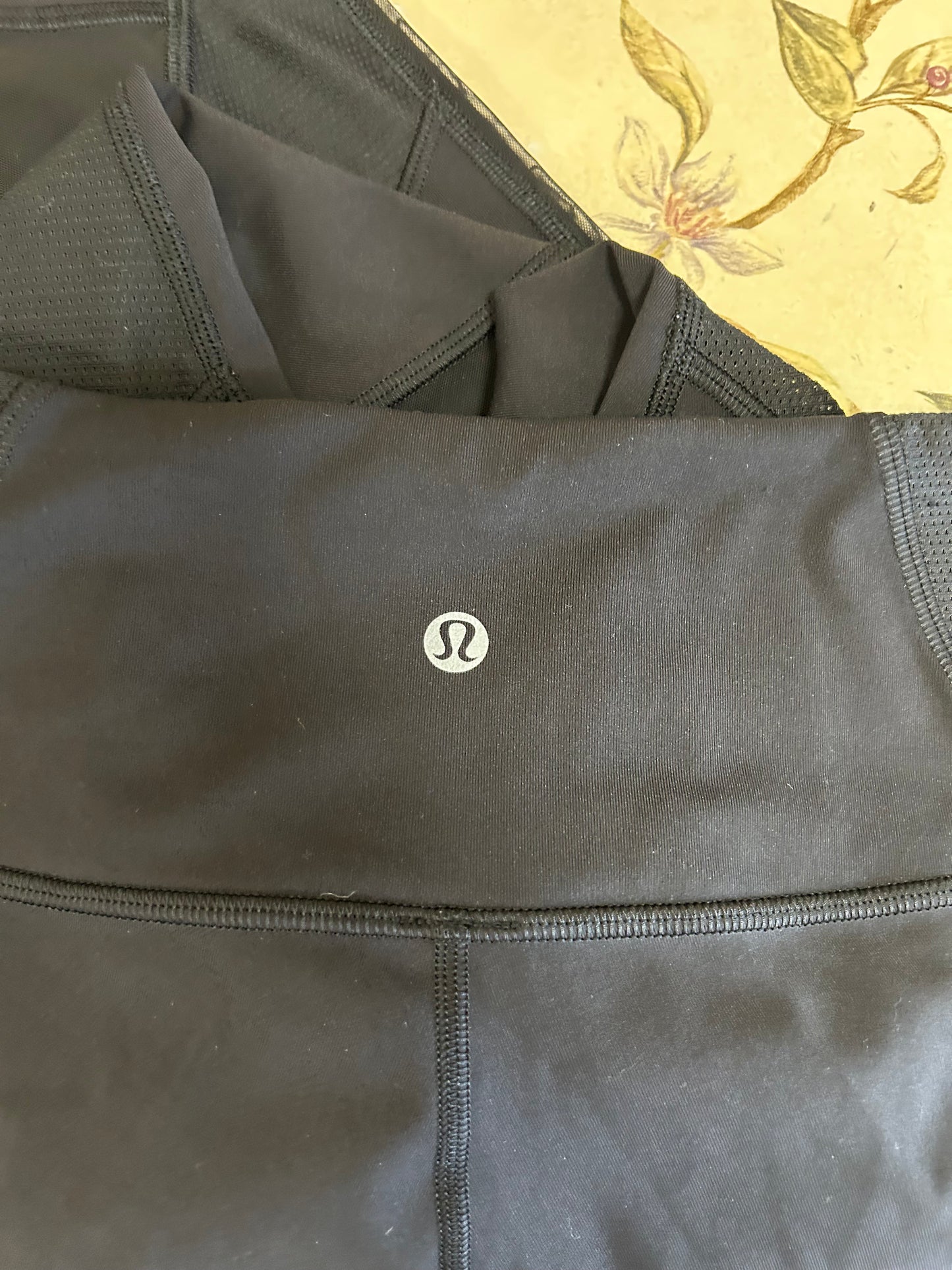 Lululemon Black Leggings, 8