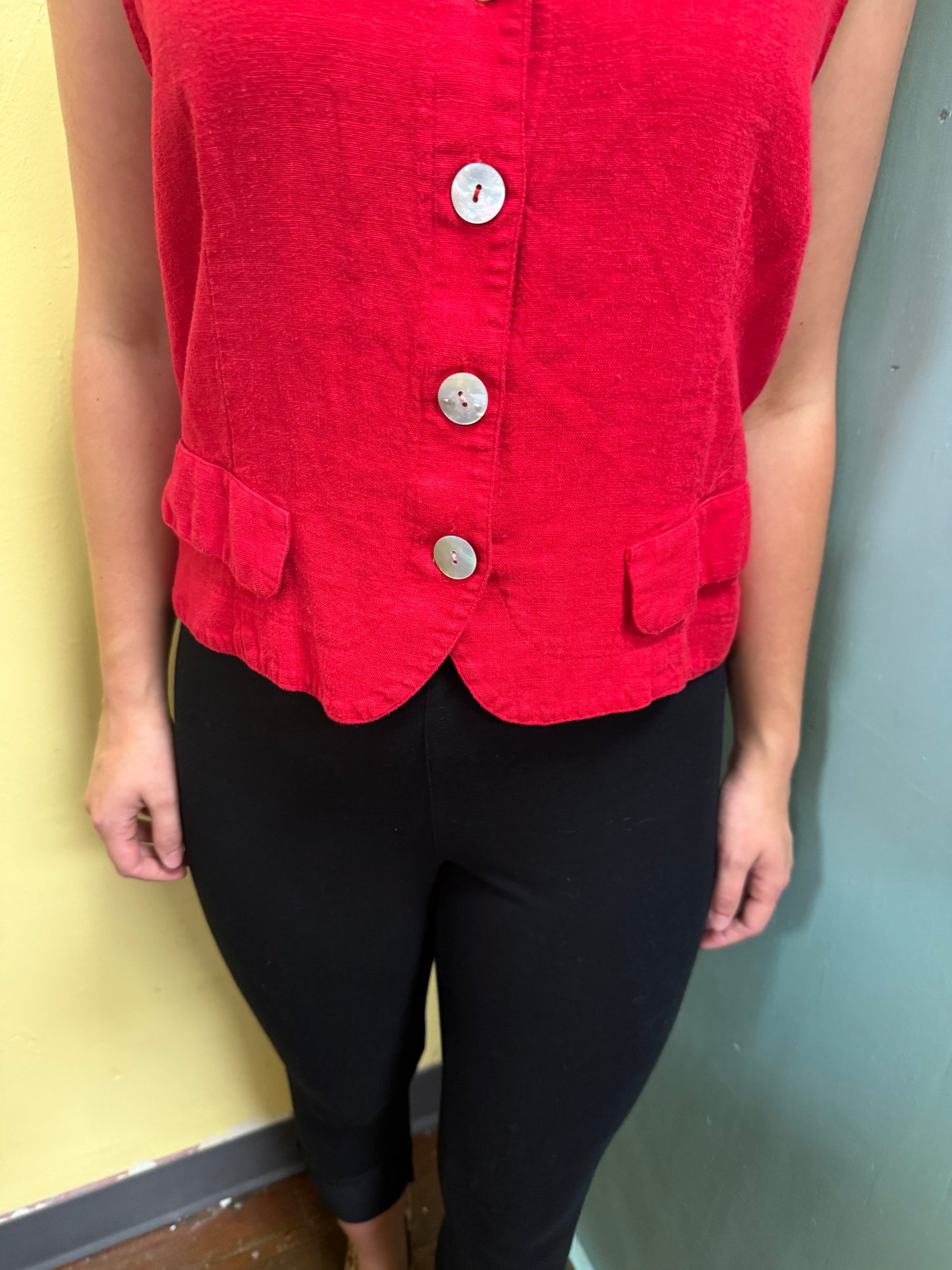 Carol Anderson Red Tops, L