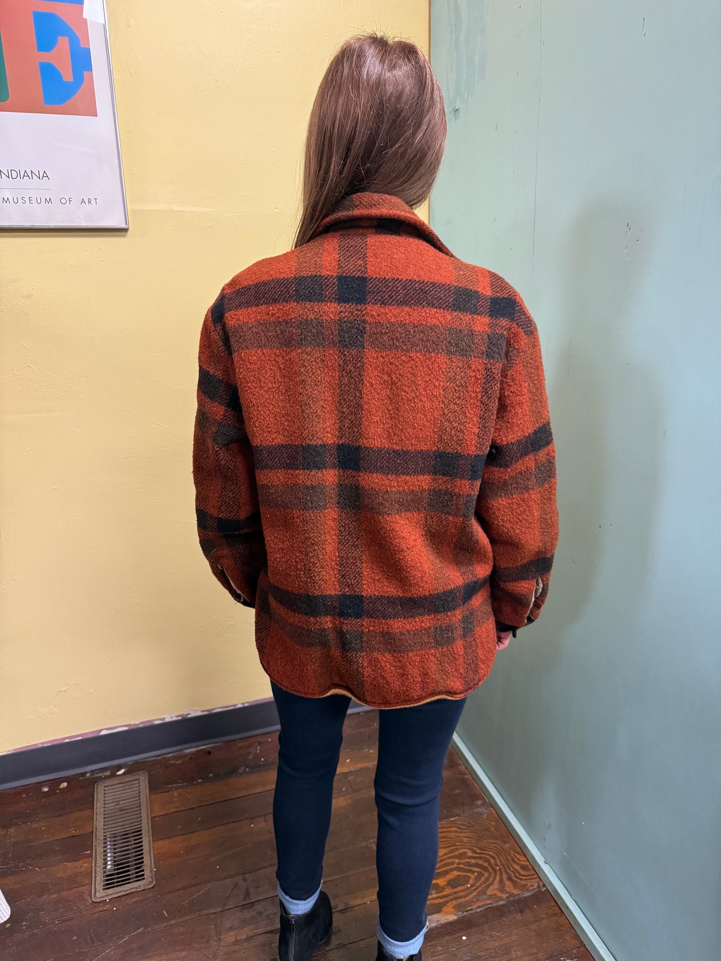 JC penney towncraft burnt orange Vintage, small(mens)