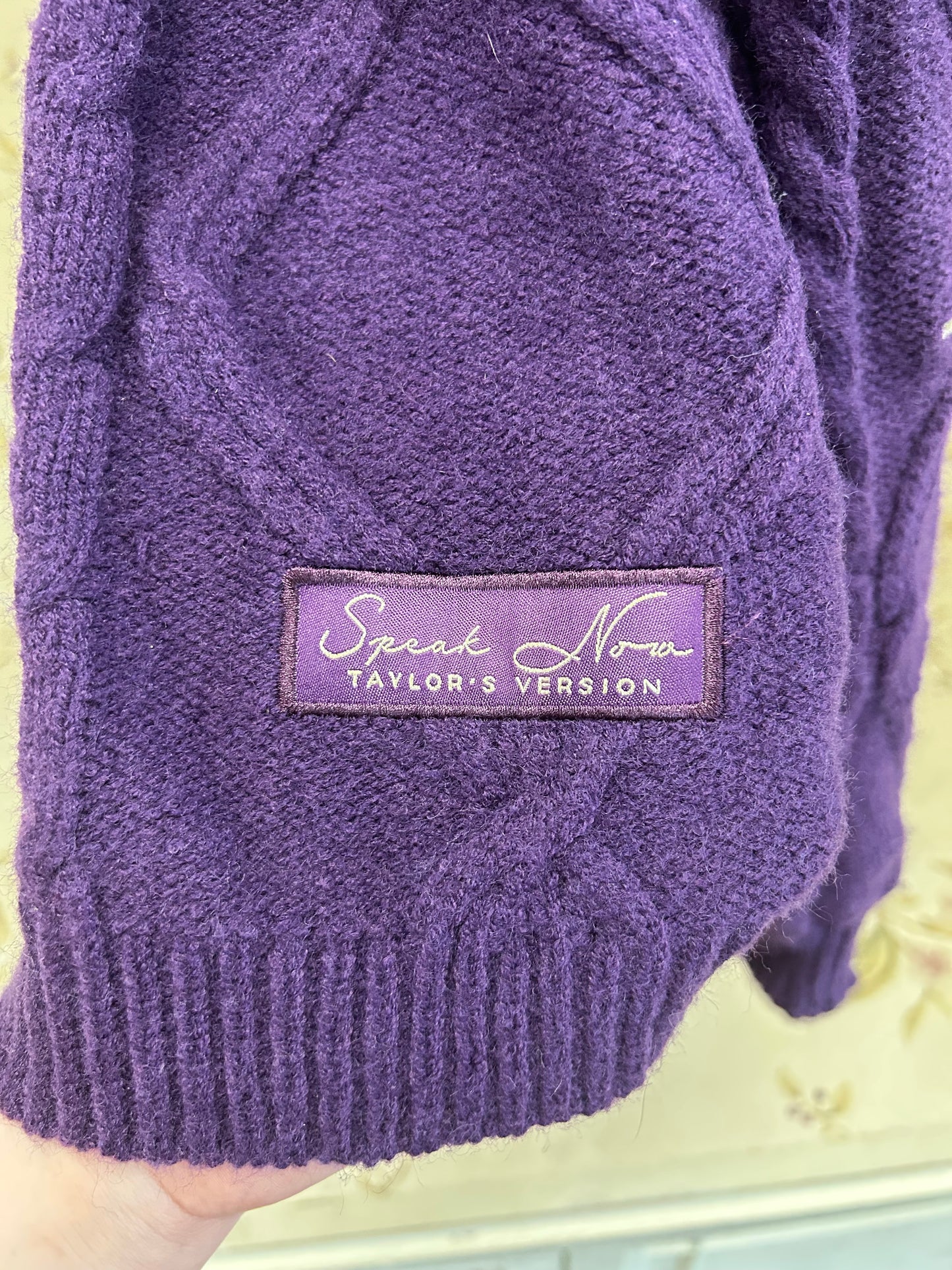 Taylor Swift Purple Cardigans, M / L