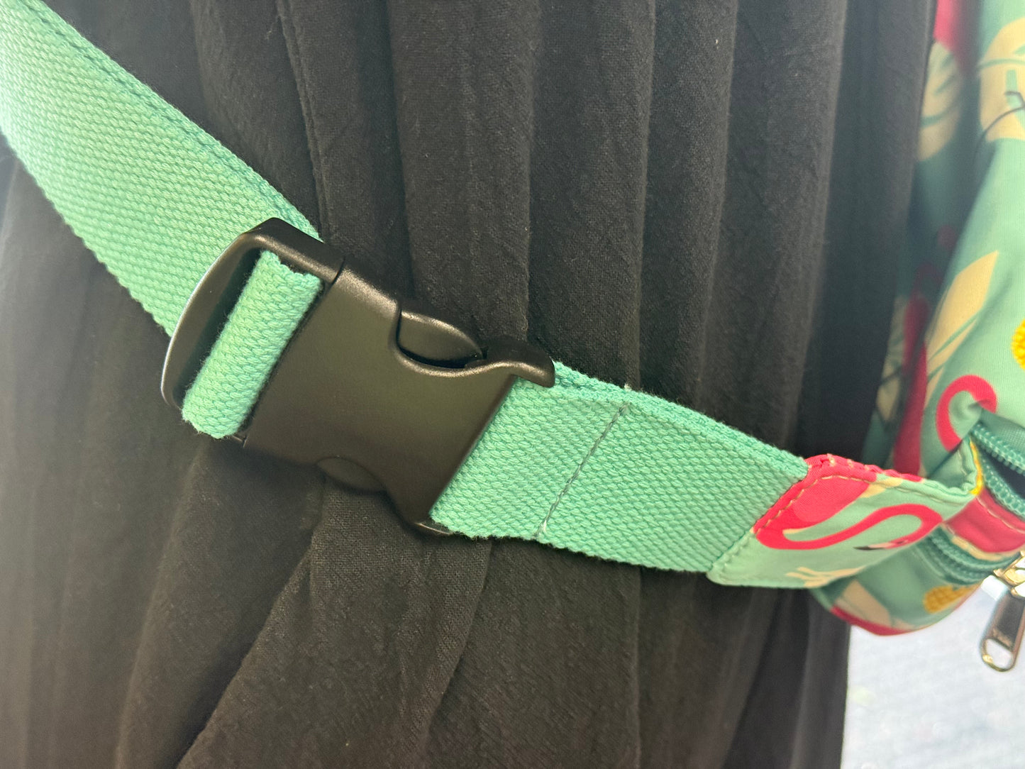 Hot Style Turquoise Belt Bag, Small