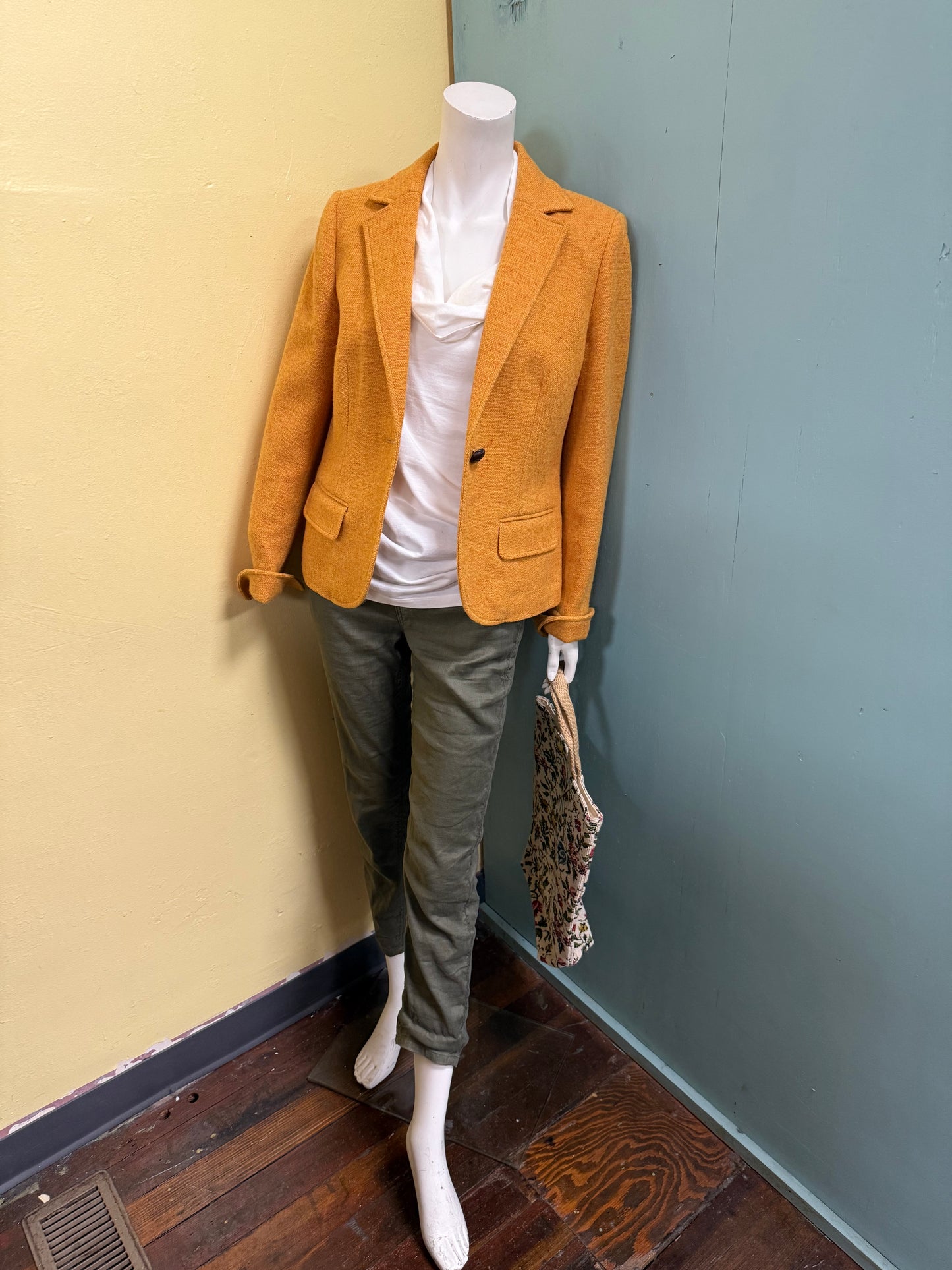 J. Crew yellow Blazers, 8