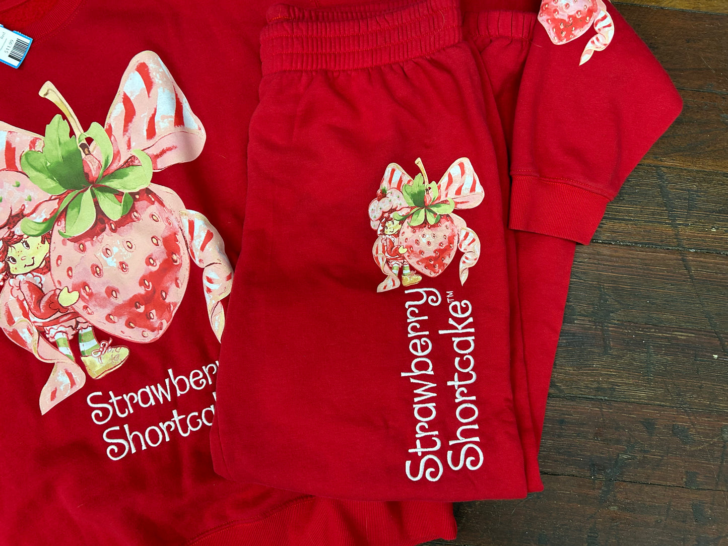 Strawberry Shortcake Red Loungewear, 2XL/XL