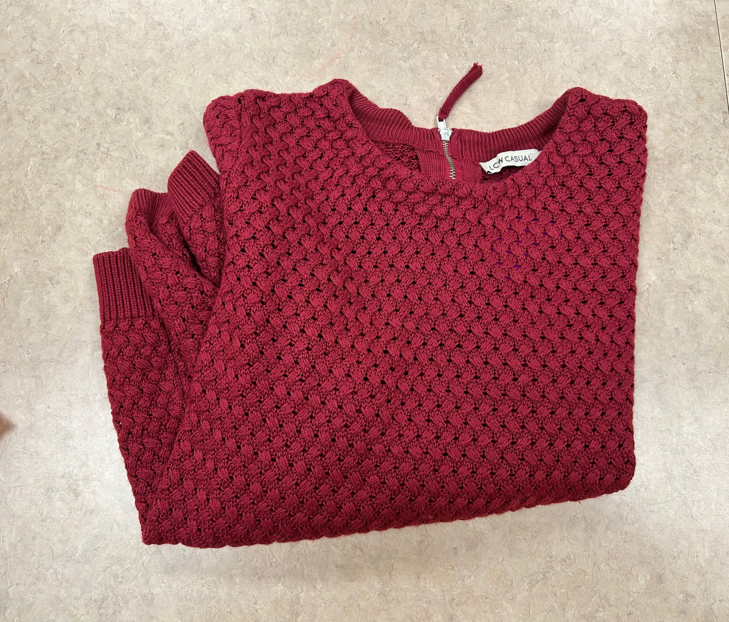 LCW Casual Red Sweaters, M