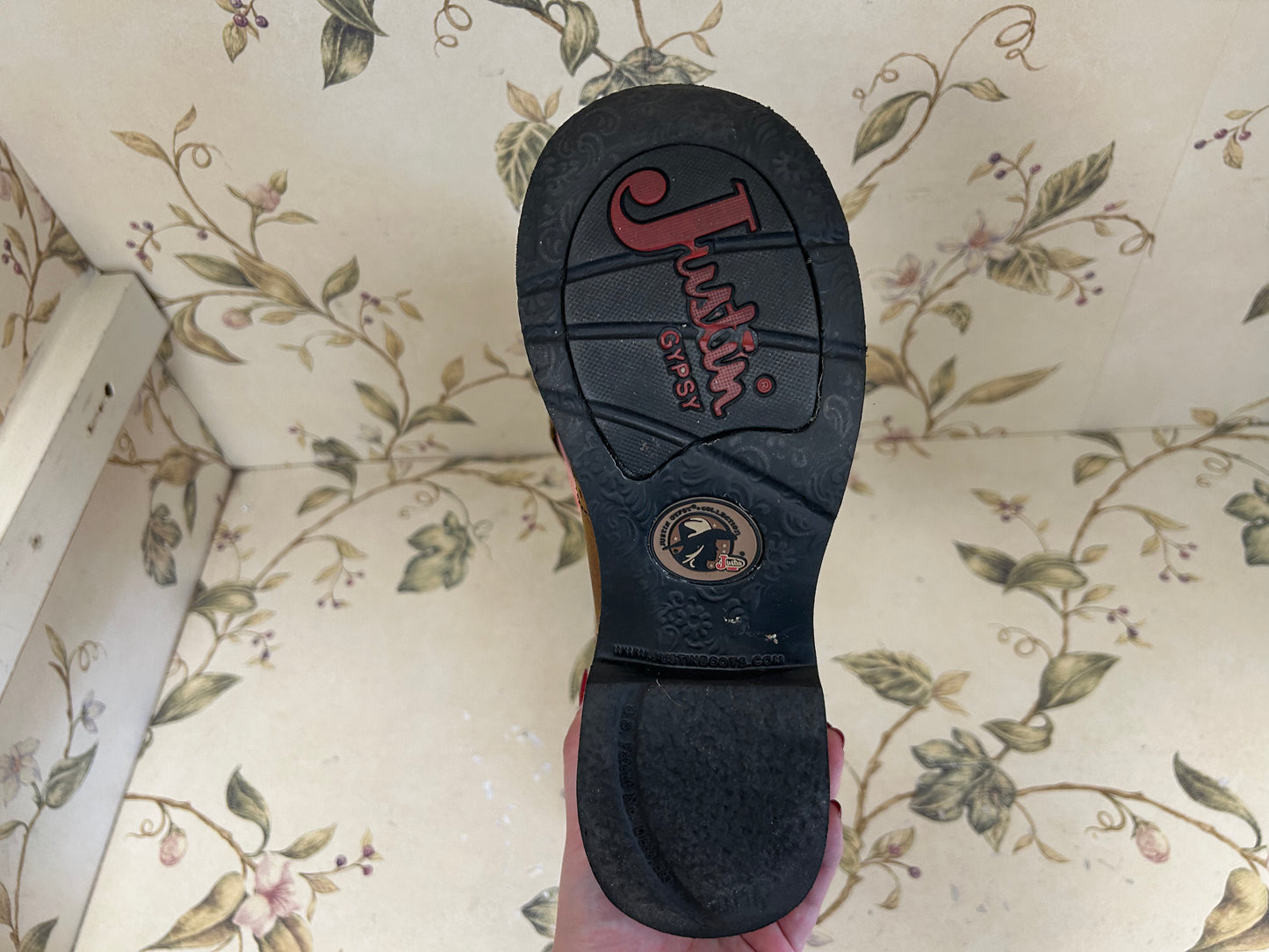 Justin Pink / Brown Boots, 7
