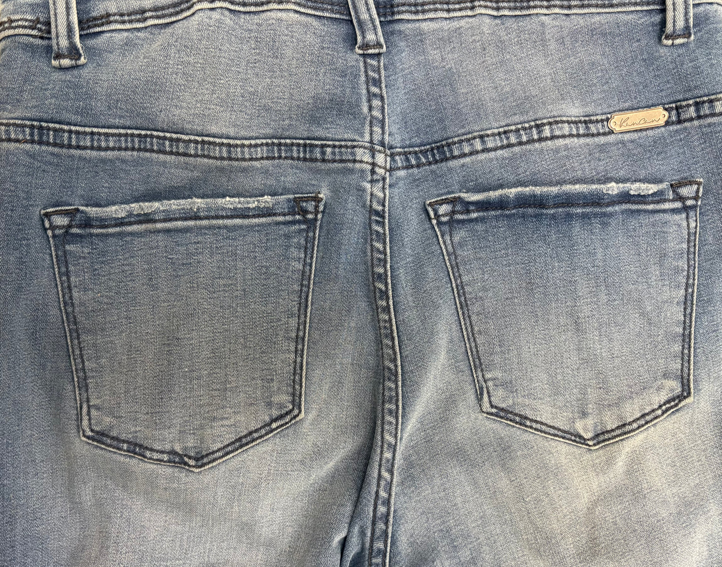 KanCan Blue Overalls, S/27