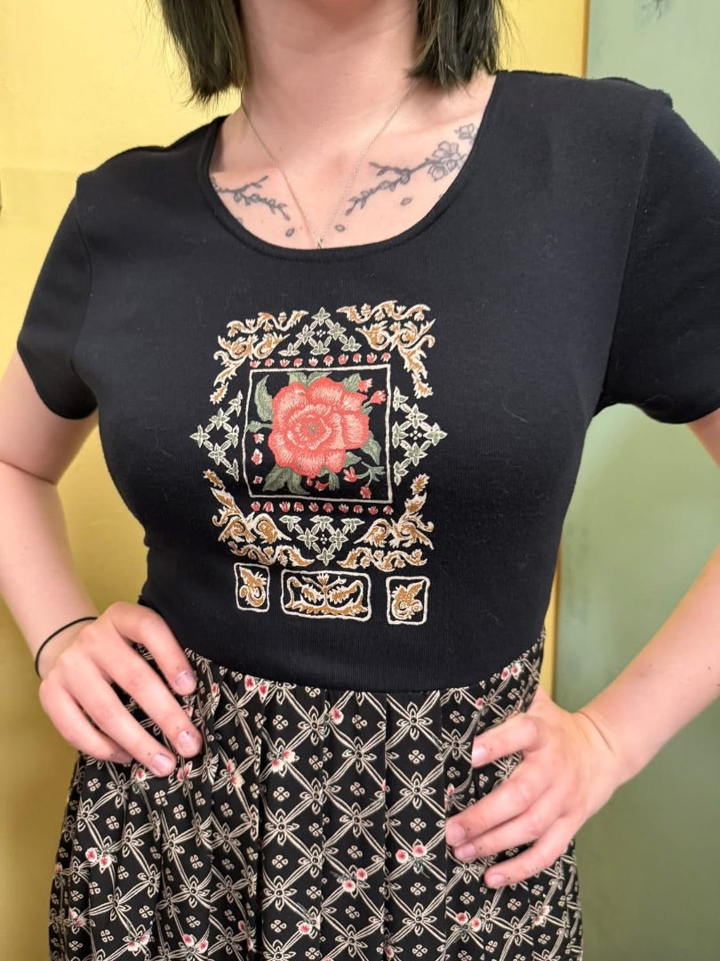 JustInThyme LTD Black / Pink Vintage Dresses, 8