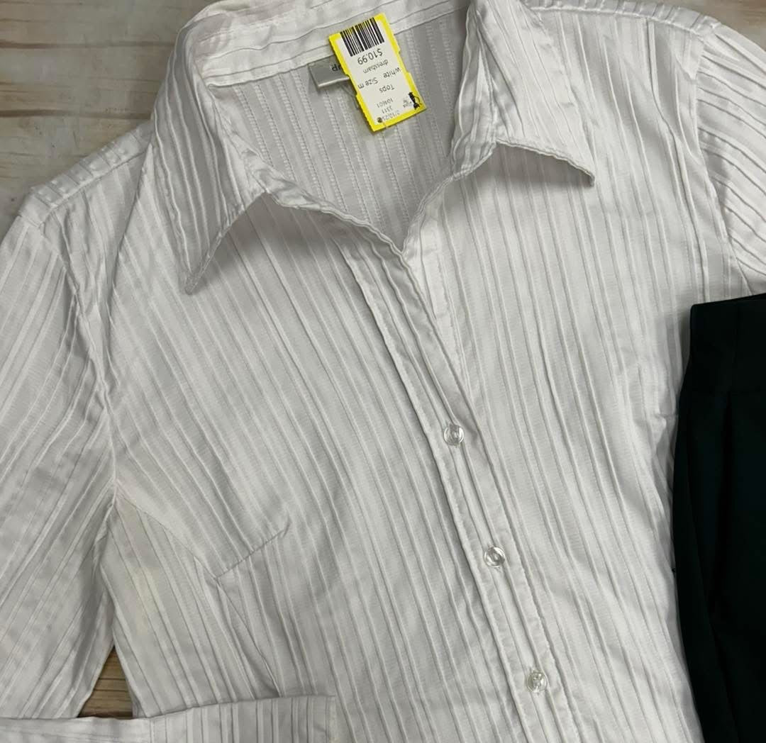 Dressbarn white Tops, medium