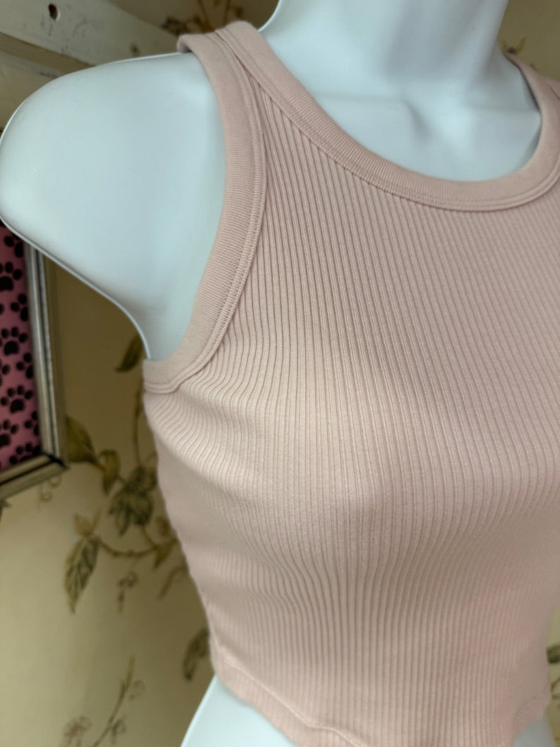 uniqlo pink Tank Tops, m