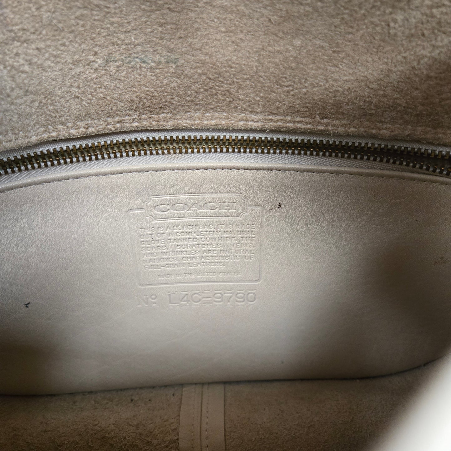 Coach Cream Purses, Large Crossbdy