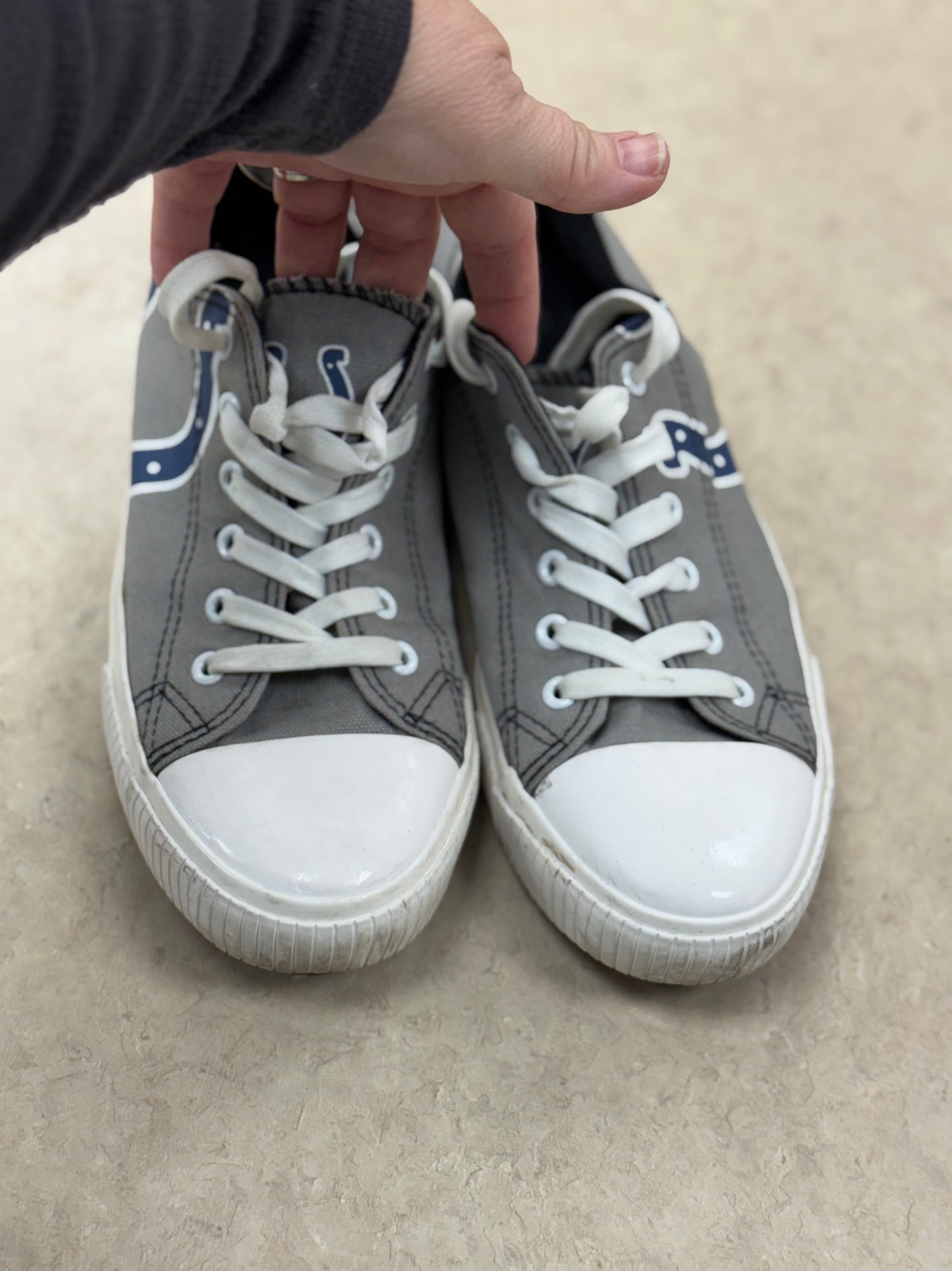 foco gray/blue Shoes, womens 10/11 (mens 9)