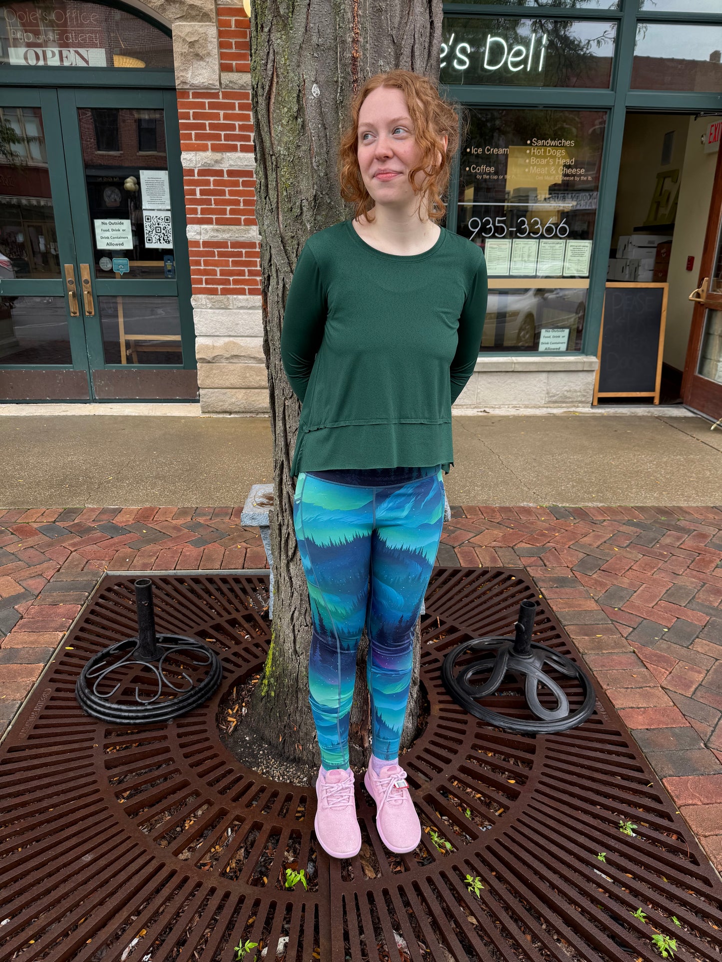 SO Green Activewear Tops, S