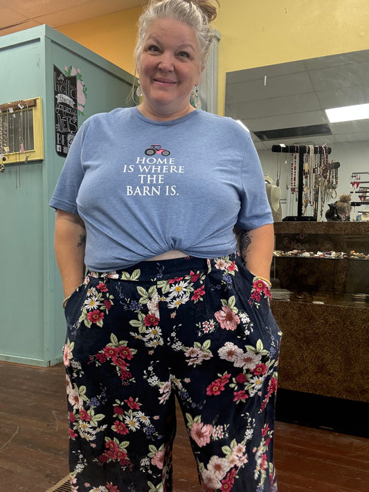 Canvas Blue Tops, 2xl