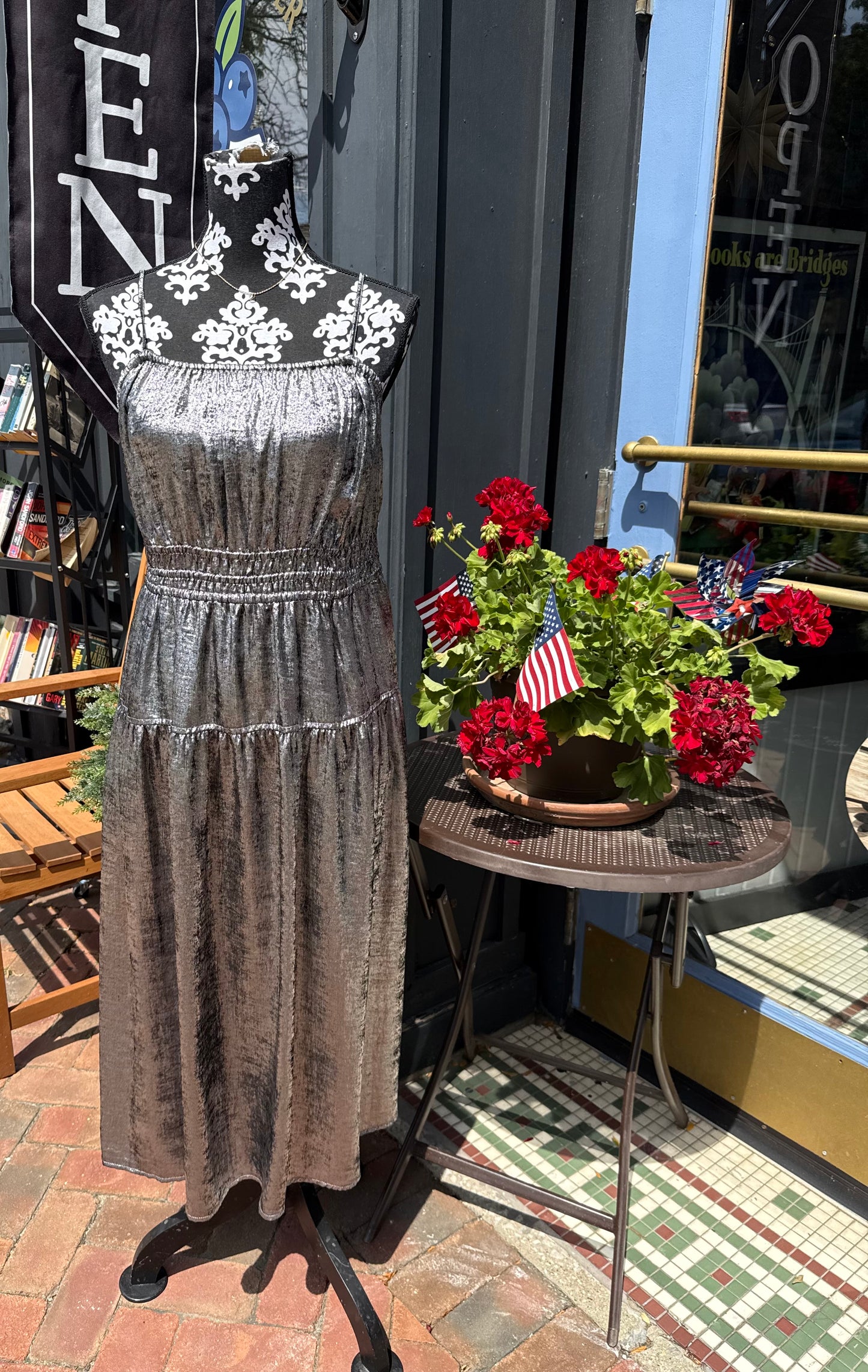 Old Navy Silver Dresses, L