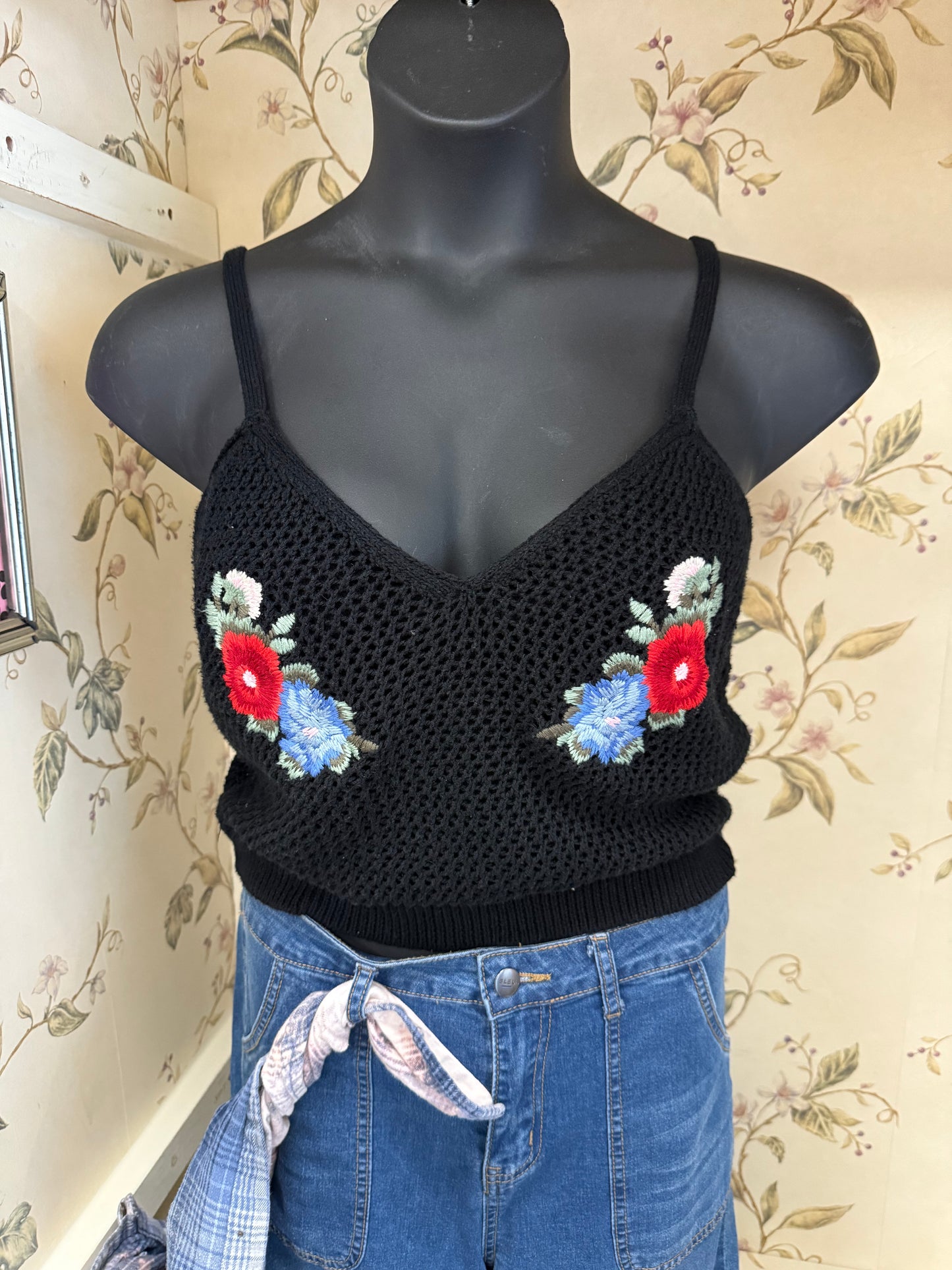 American Eagle Black Tops, XL