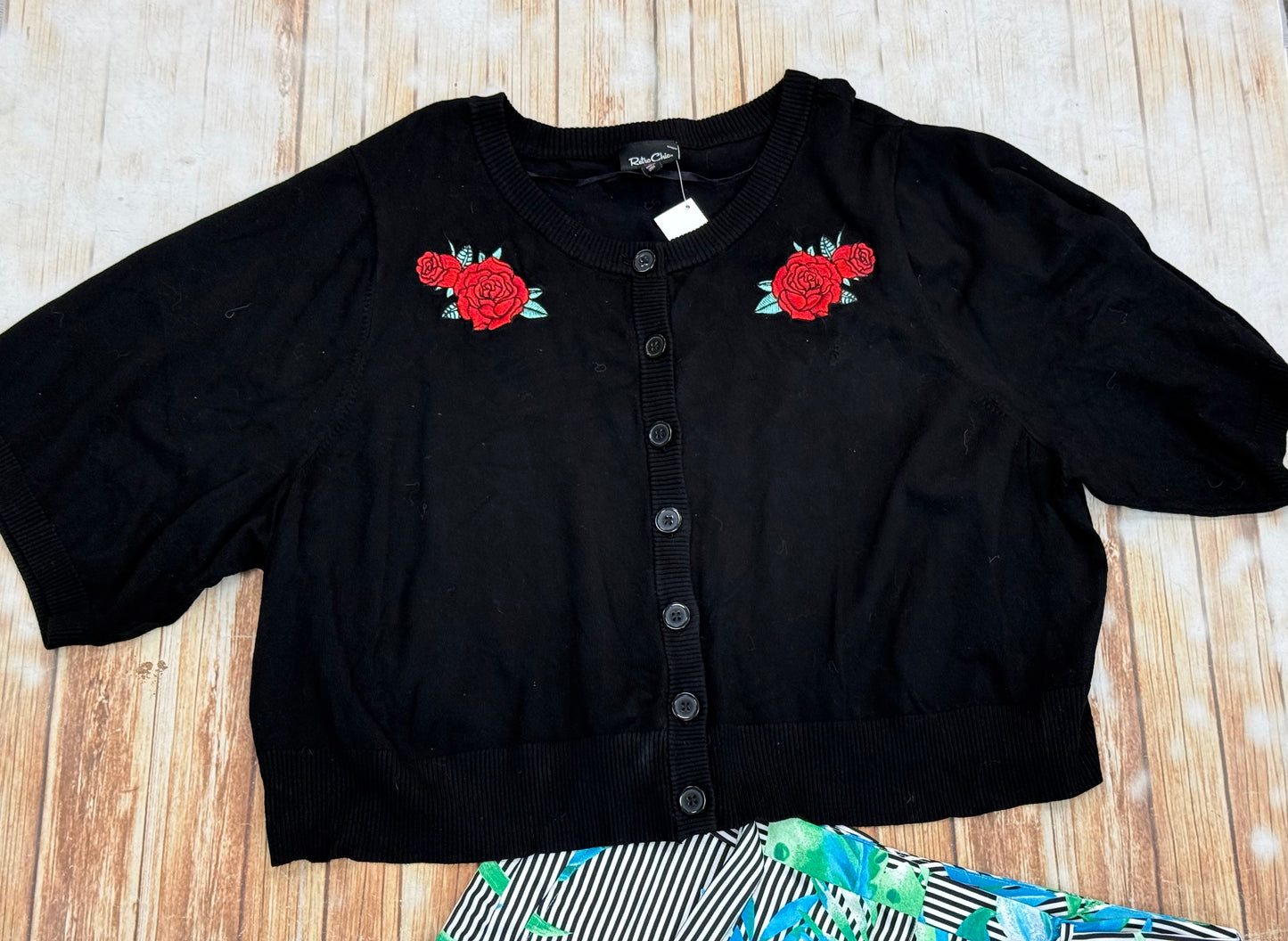 Torrid Black Rose Cardigans, 6xl
