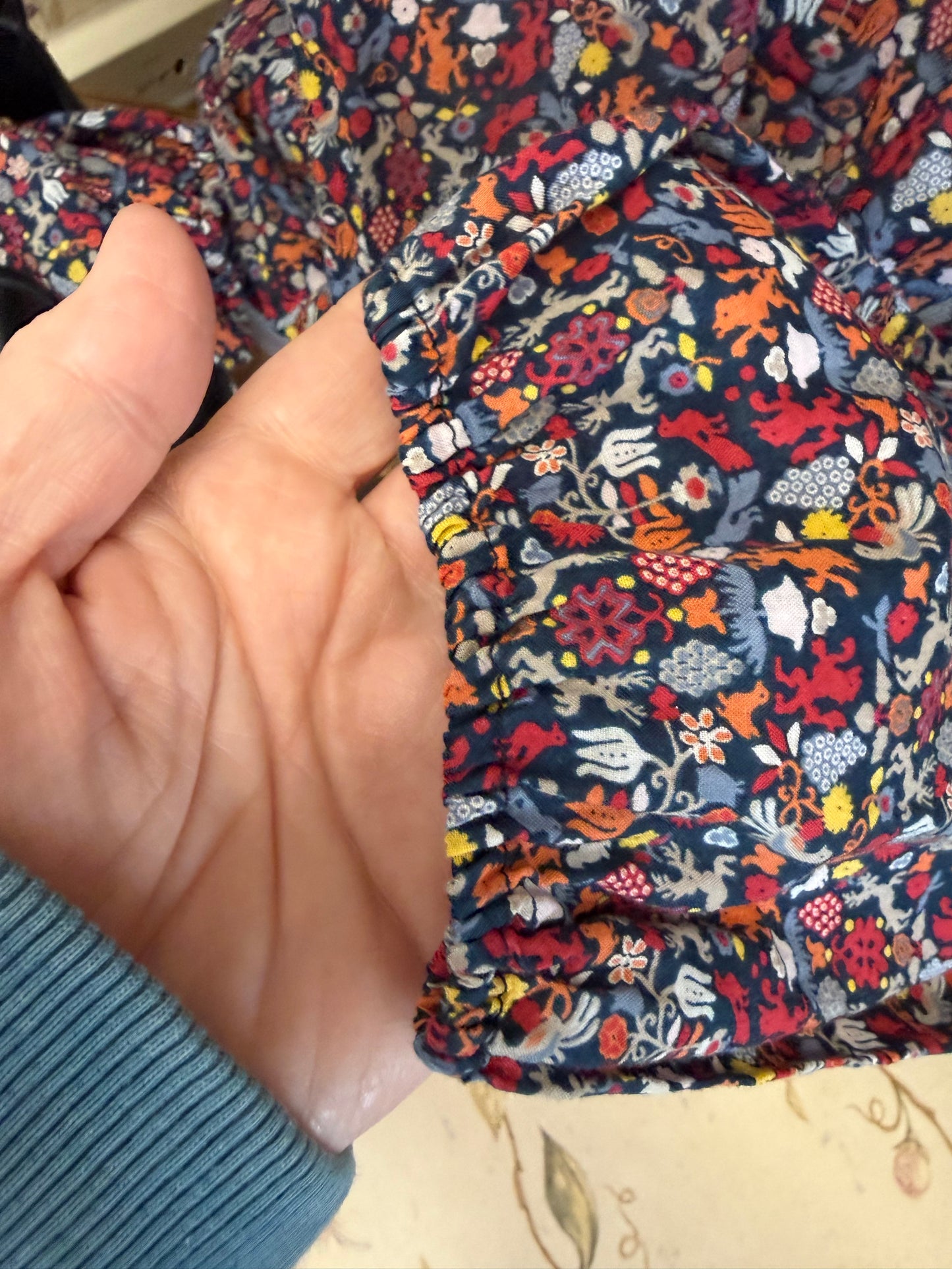 Lucky Brand Navy multi Tops, M