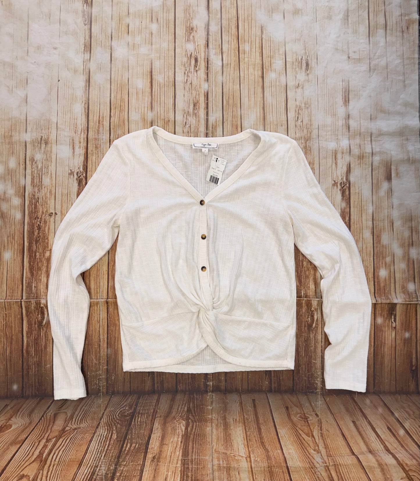 Hippie Rose White Tops, S