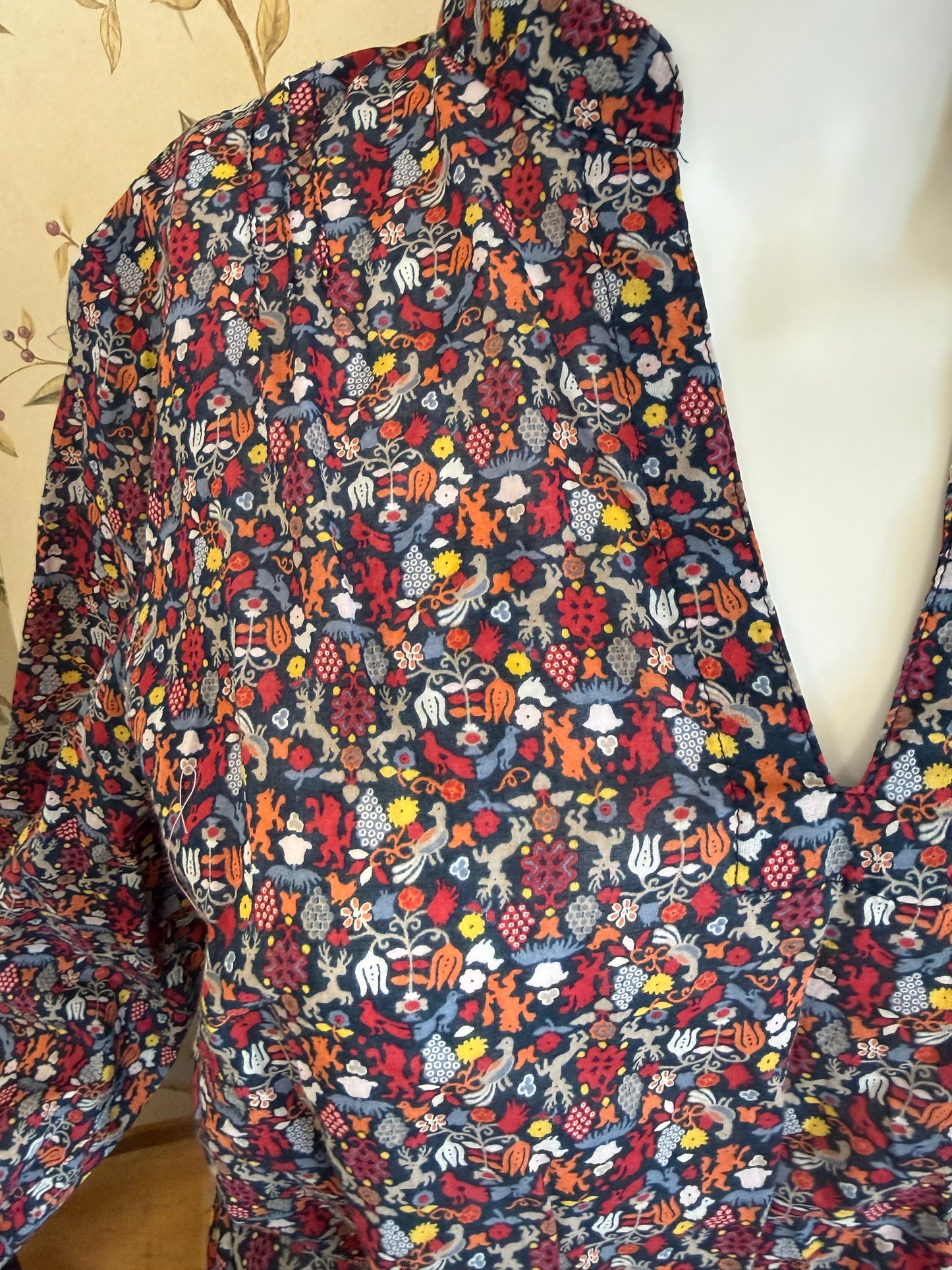 Lucky Brand Navy multi Tops, M